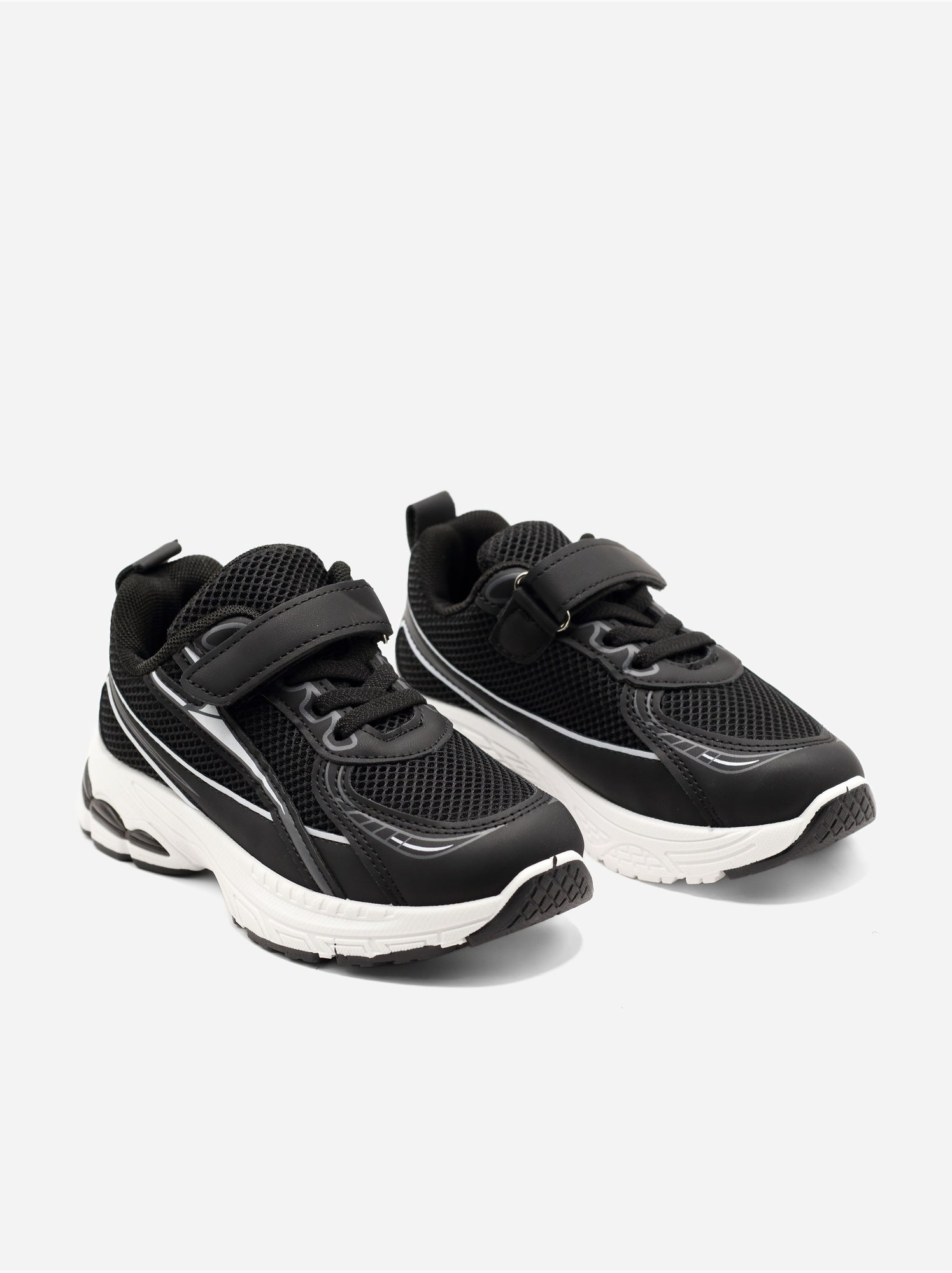 Baskets a lacets - Noir