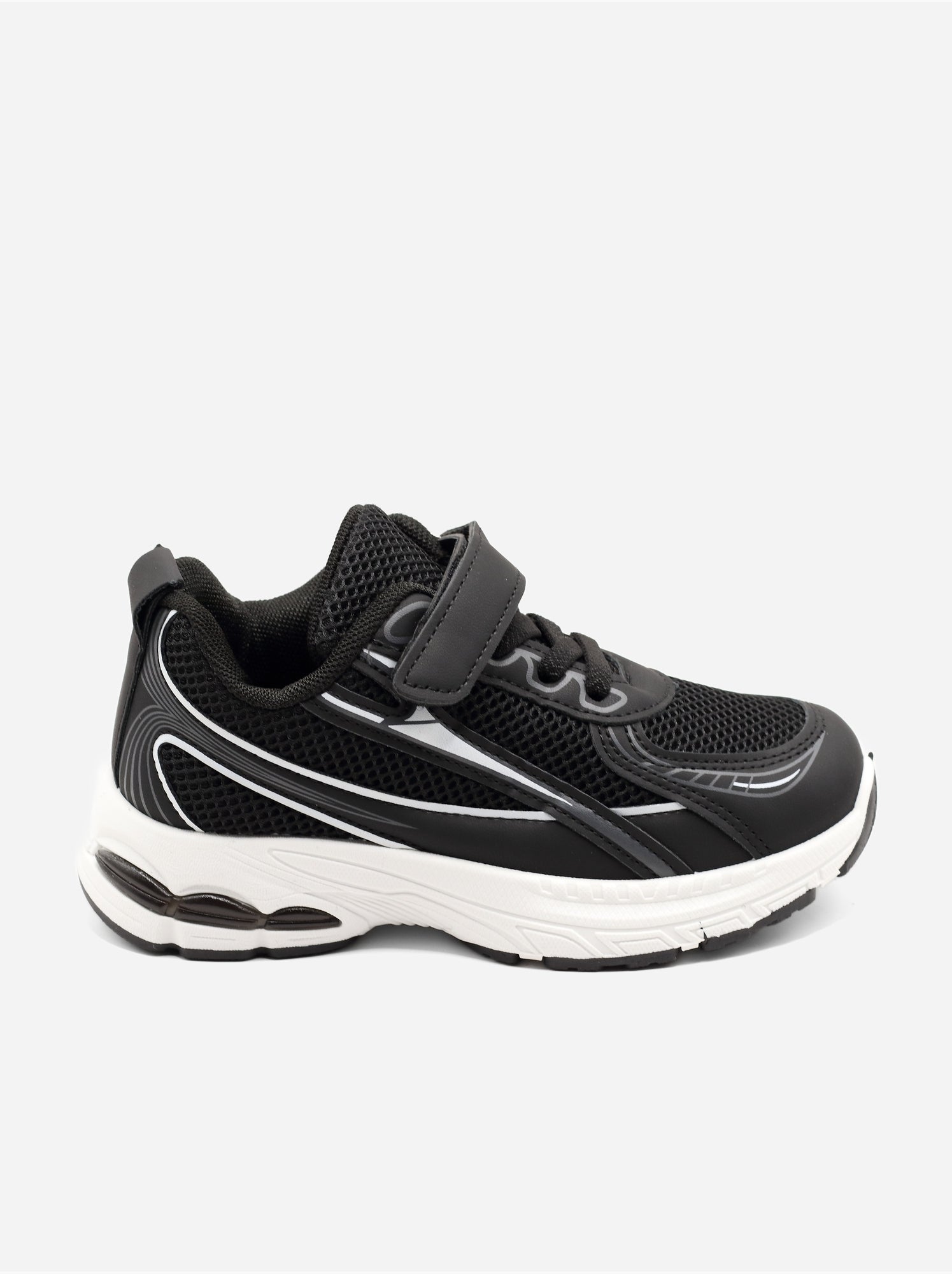 Baskets a lacets - Noir