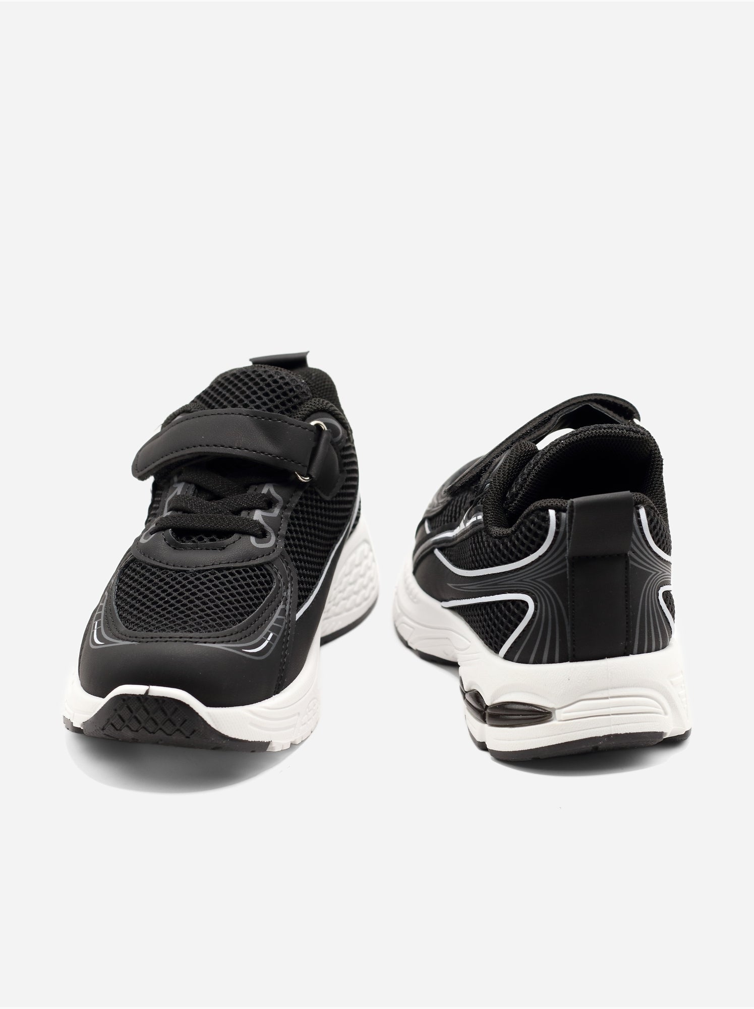 Baskets a lacets - Noir