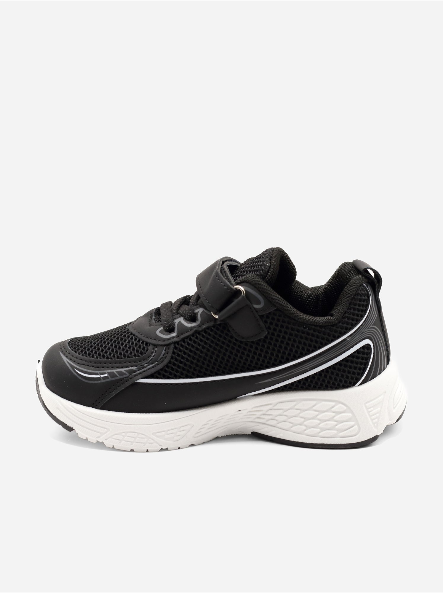 Baskets a lacets - Noir
