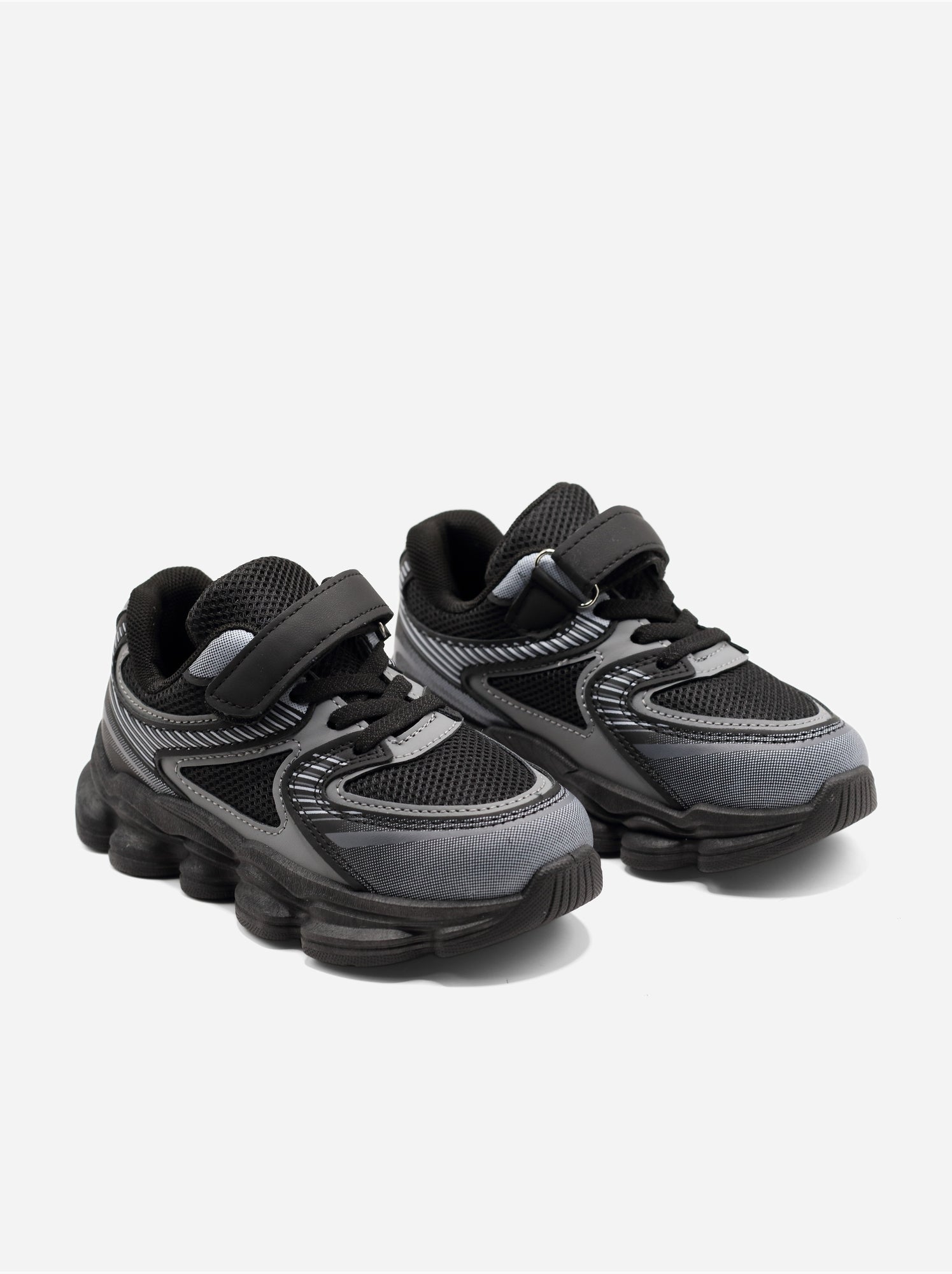 Baskets a lacets - Noir