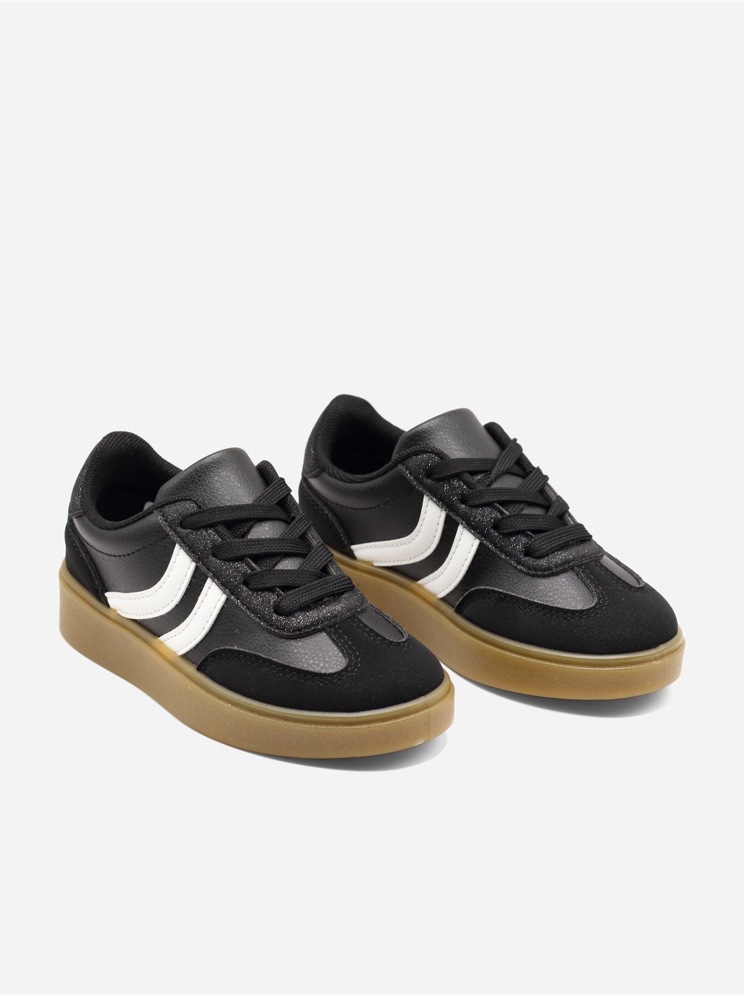 Baskets a lacets - Noir