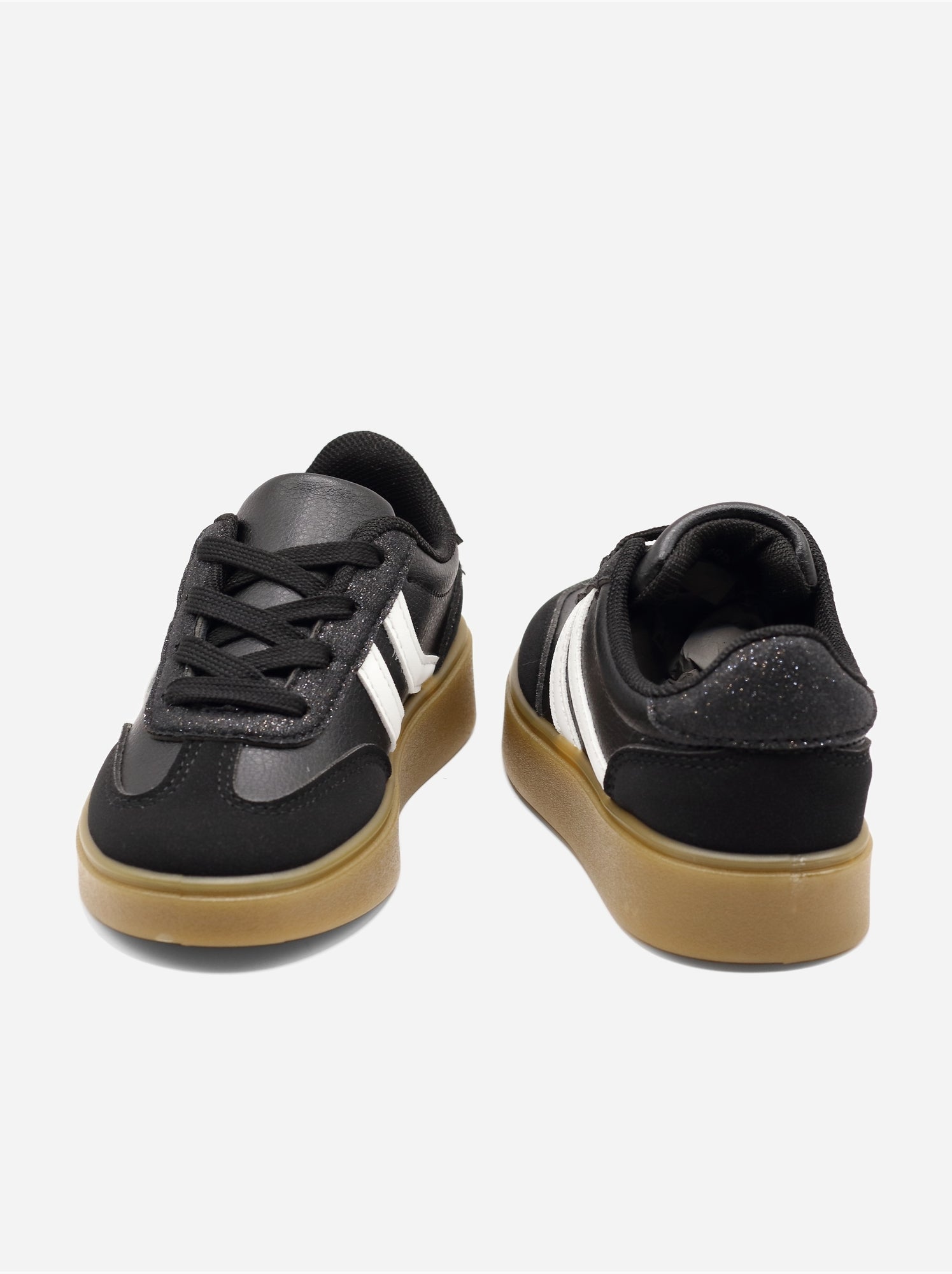 Baskets a lacets - Noir