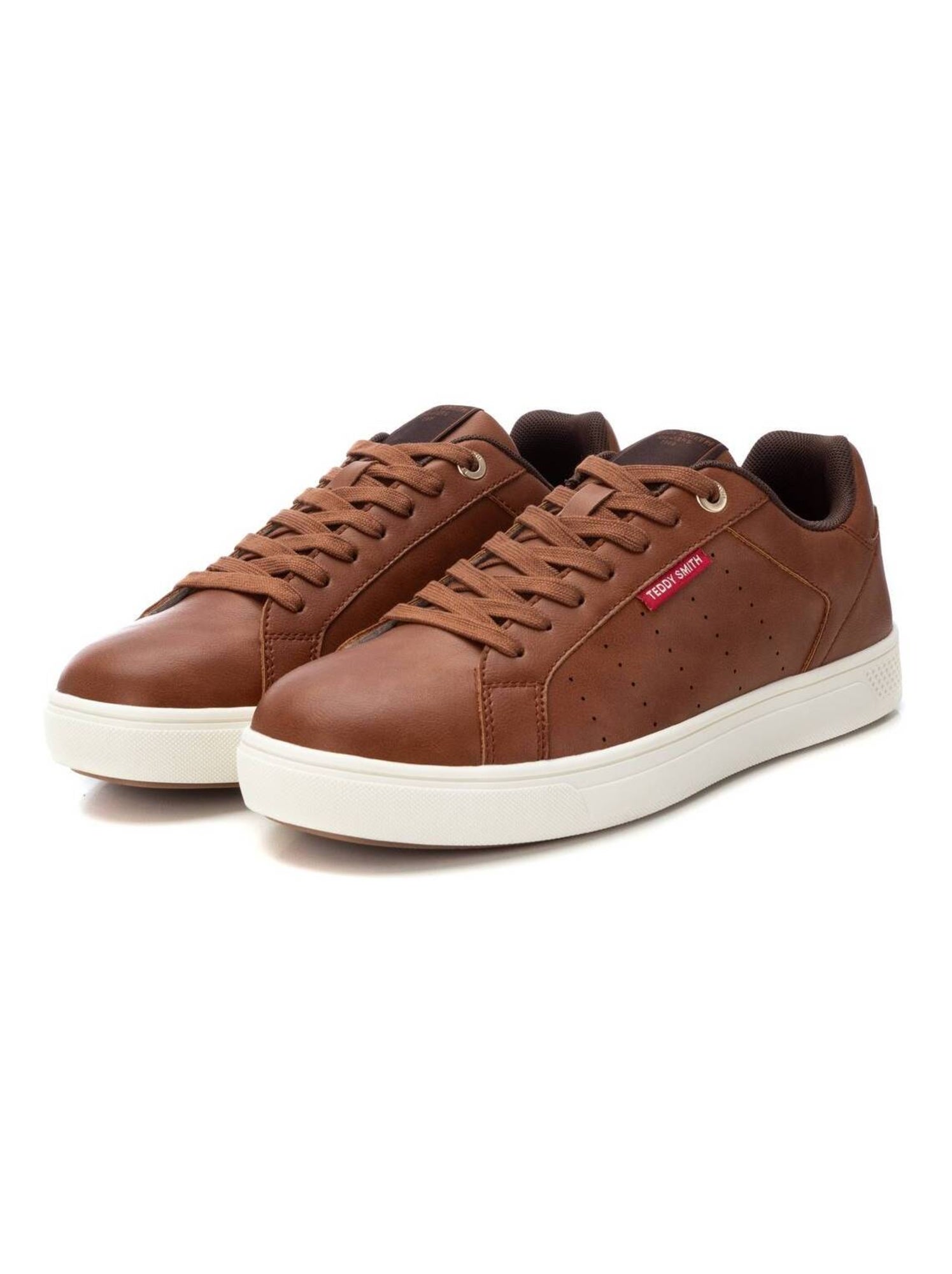 Baskets à lacets pour homme - Camel