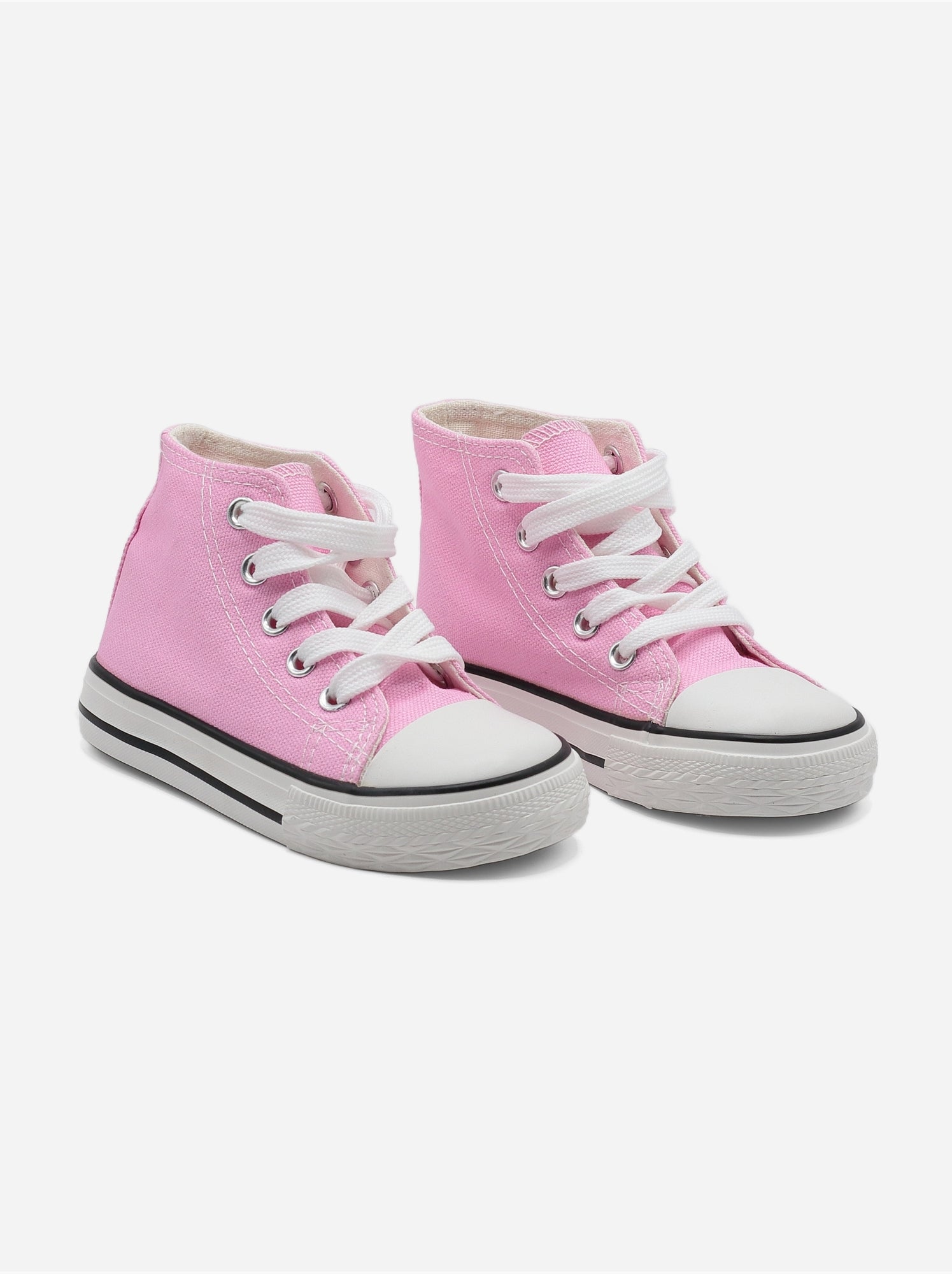 Baskets a lacets - Rose