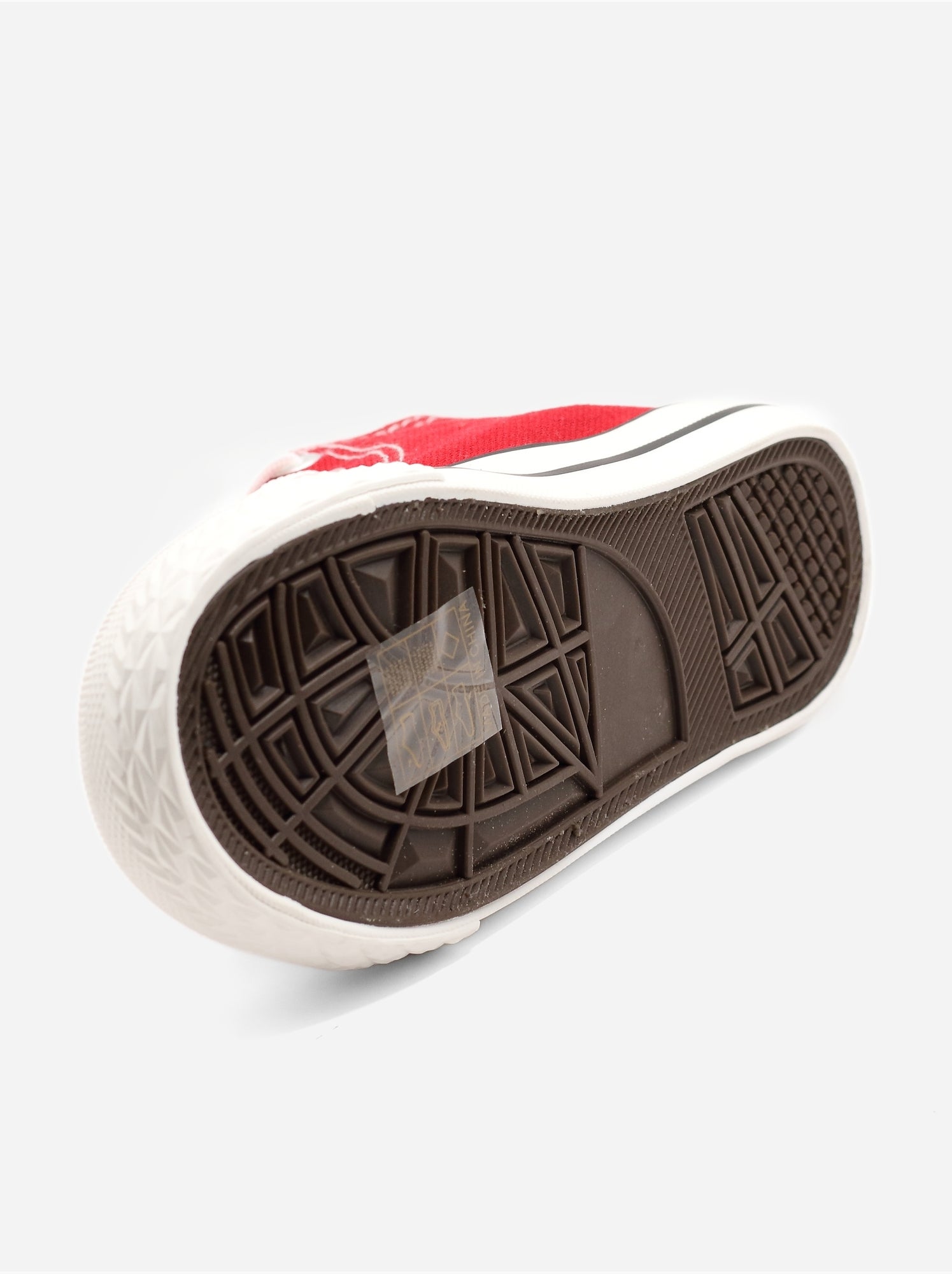 Baskets a lacets - Rouge