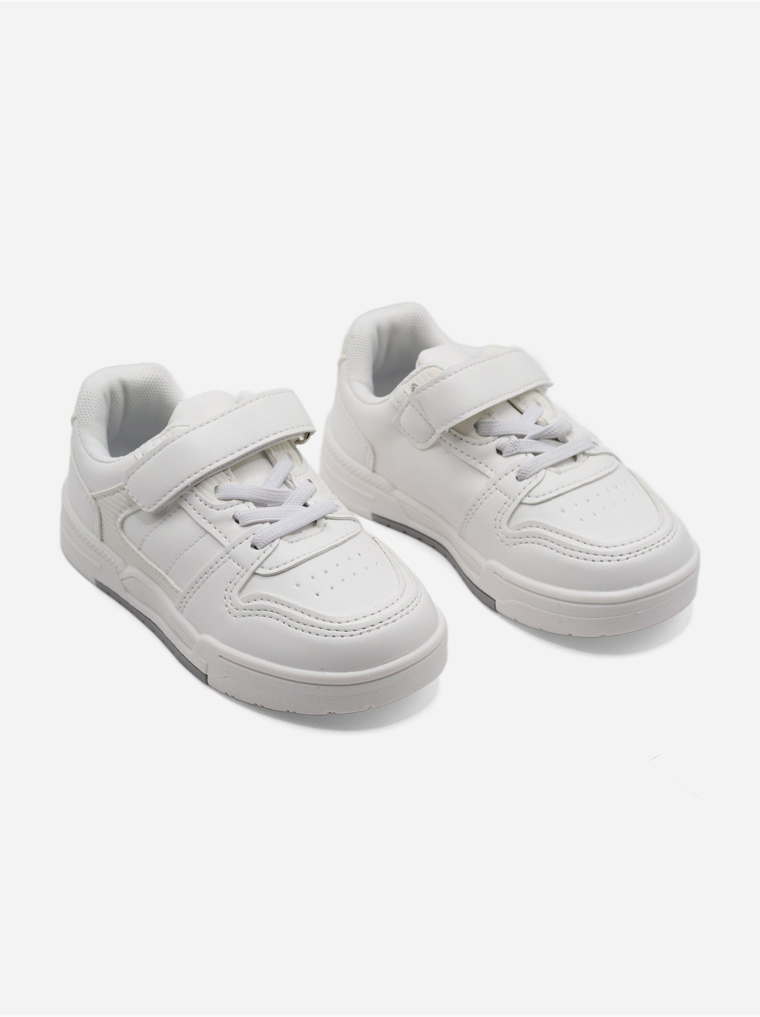 Baskets à scratch - Blanc
