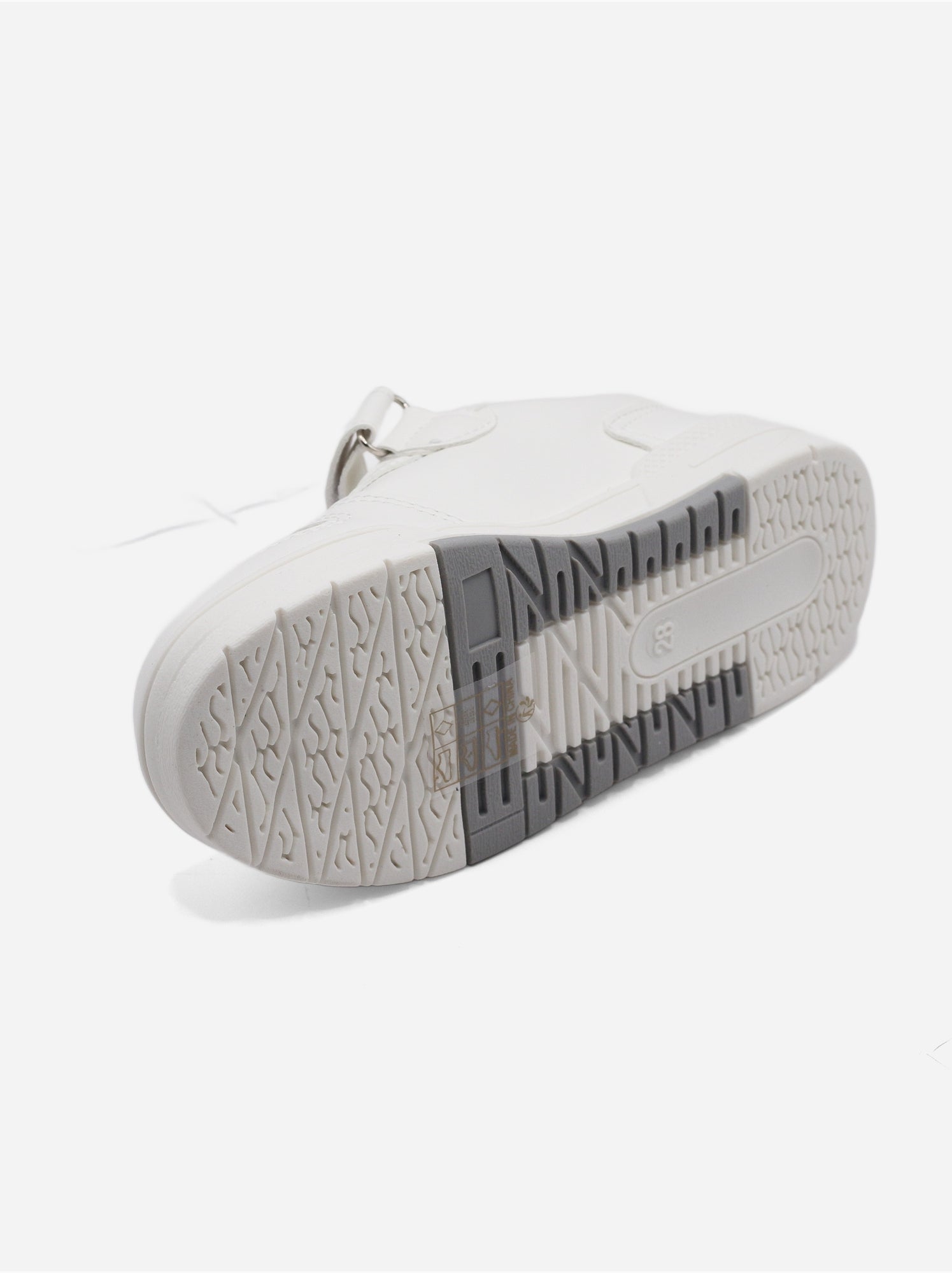 Baskets à scratch - Blanc