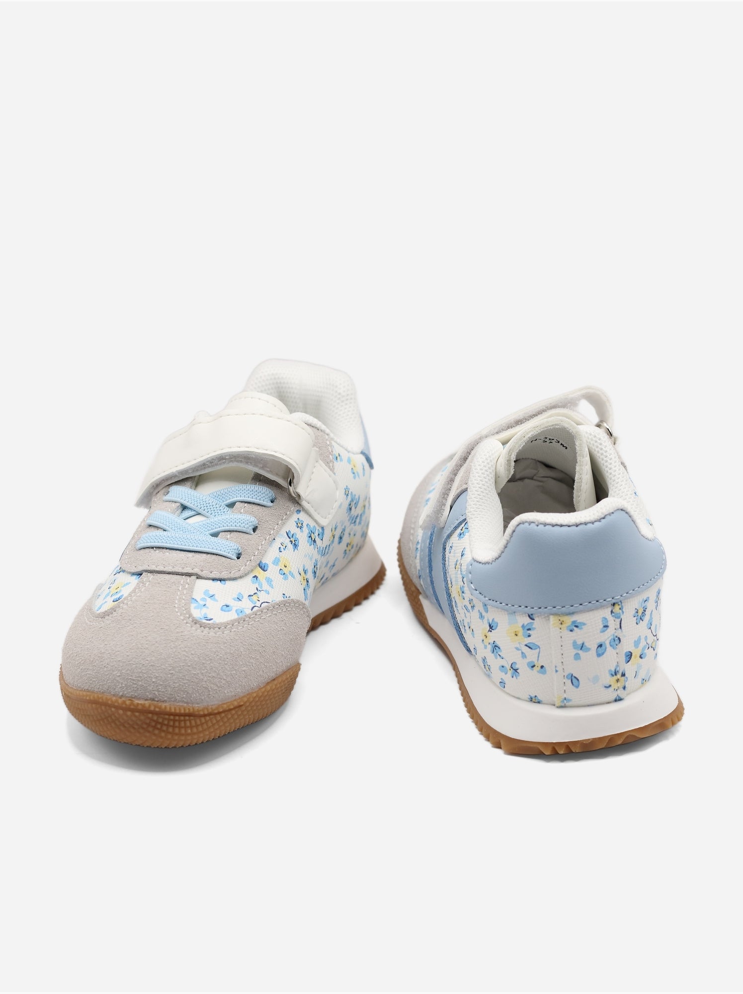 Baskets à scratch - Bleu