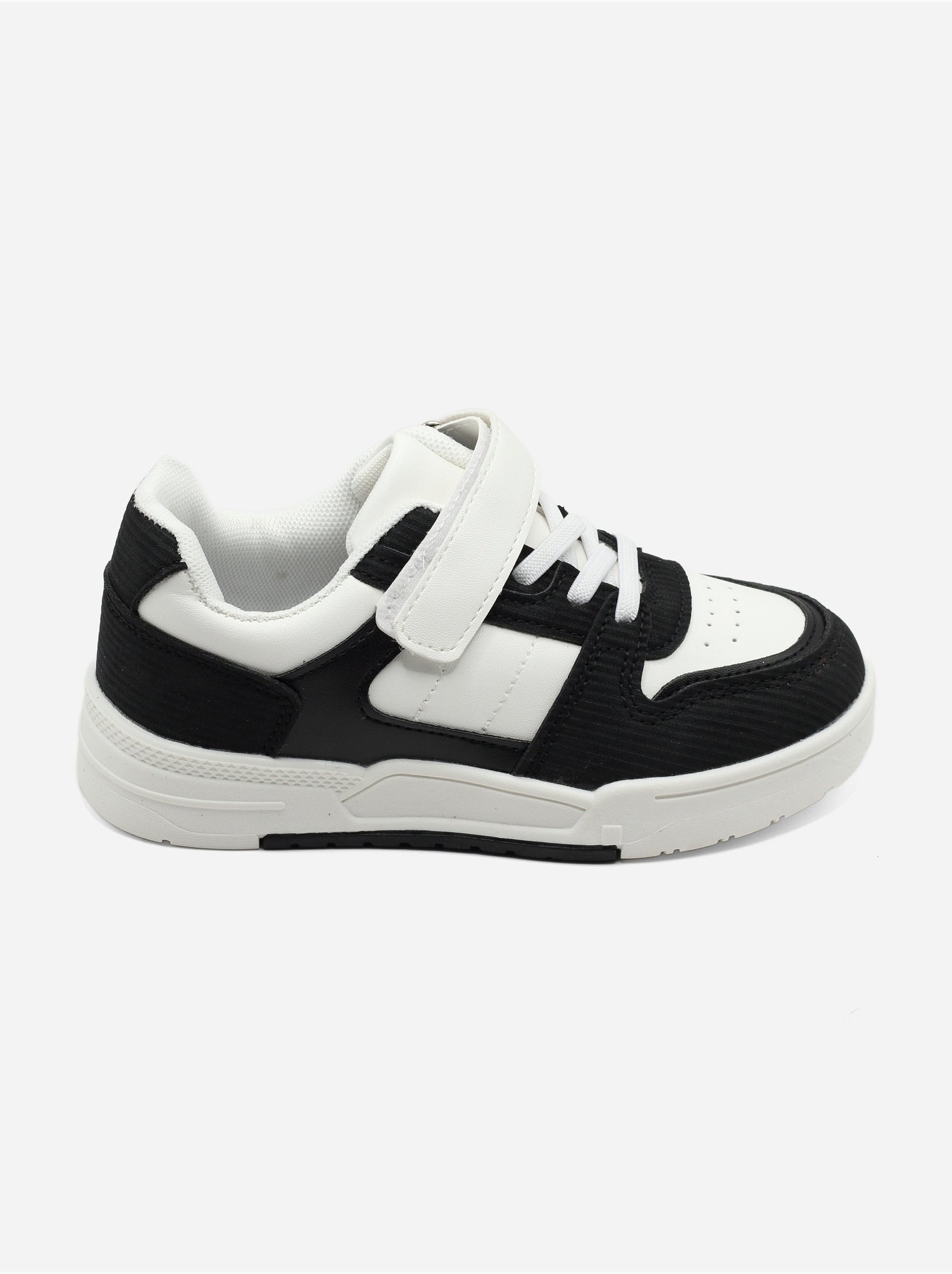 Baskets à scratch - Noir Blanc