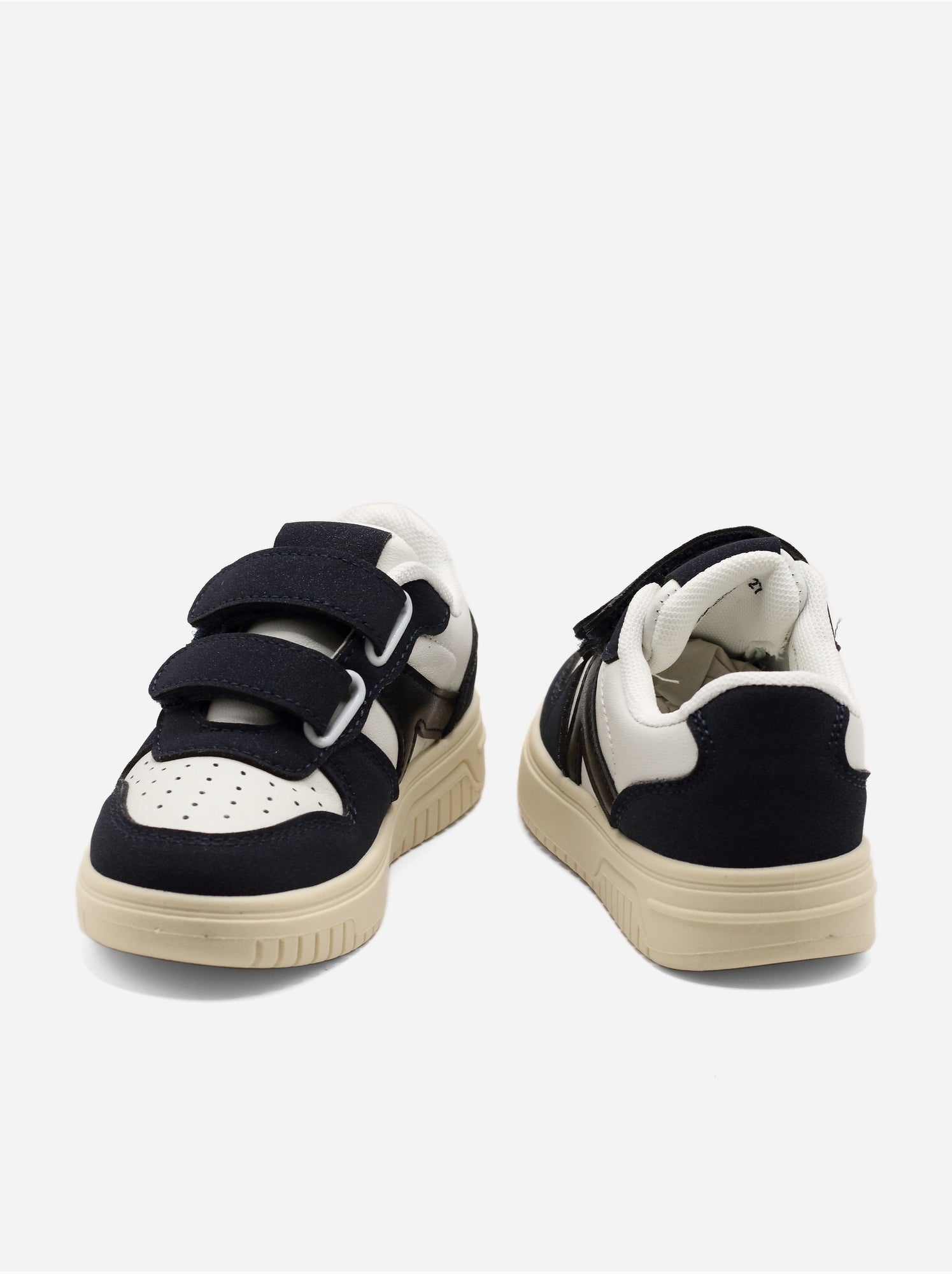 Baskets à scratchs - Bleu foncé