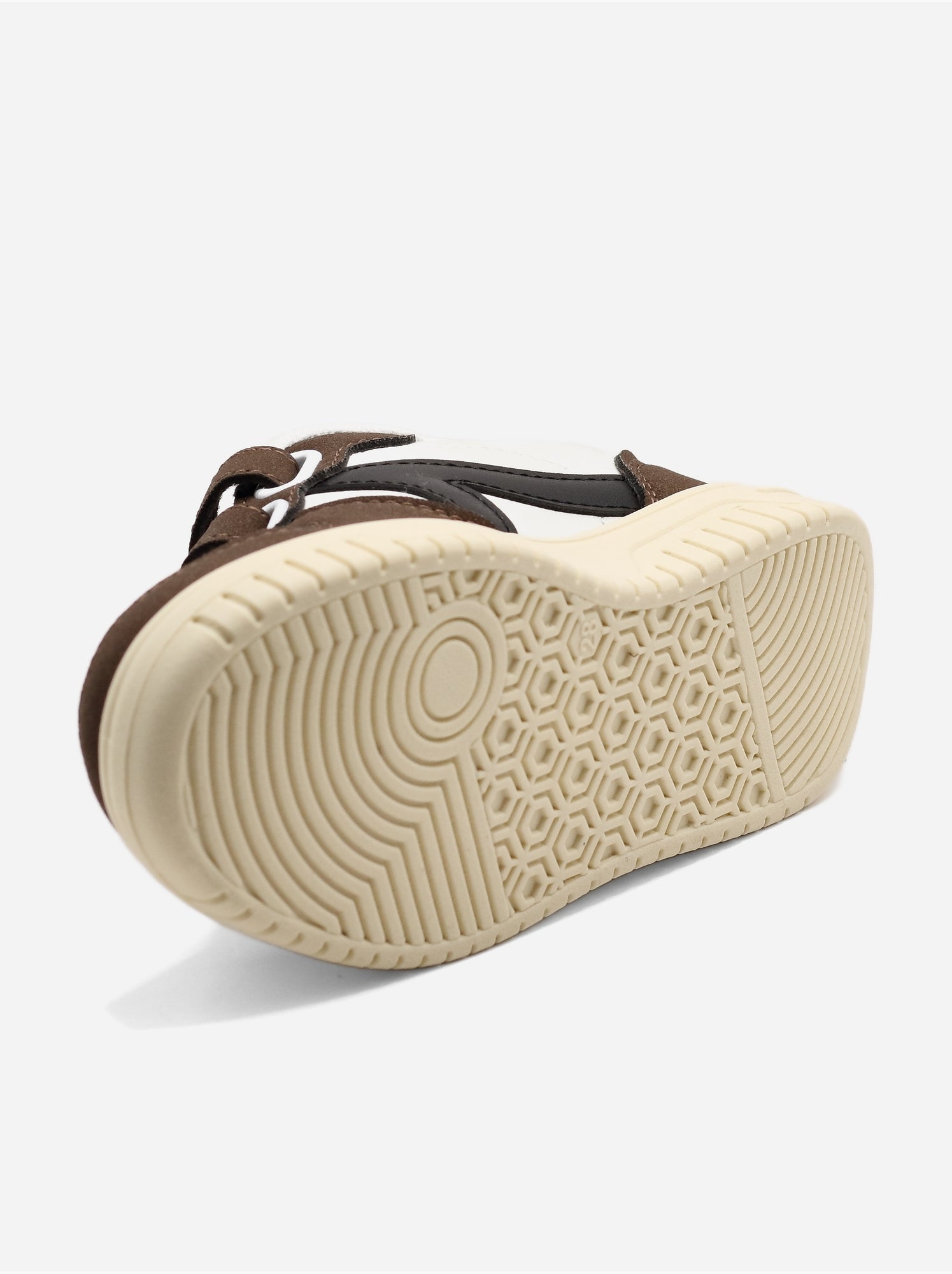 Baskets à scratchs - Marron