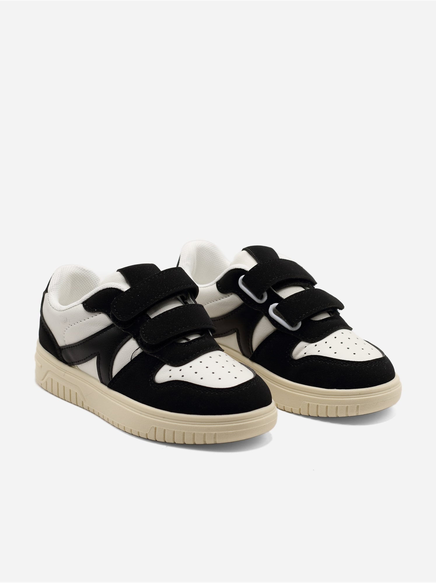 Baskets à scratchs - Noir