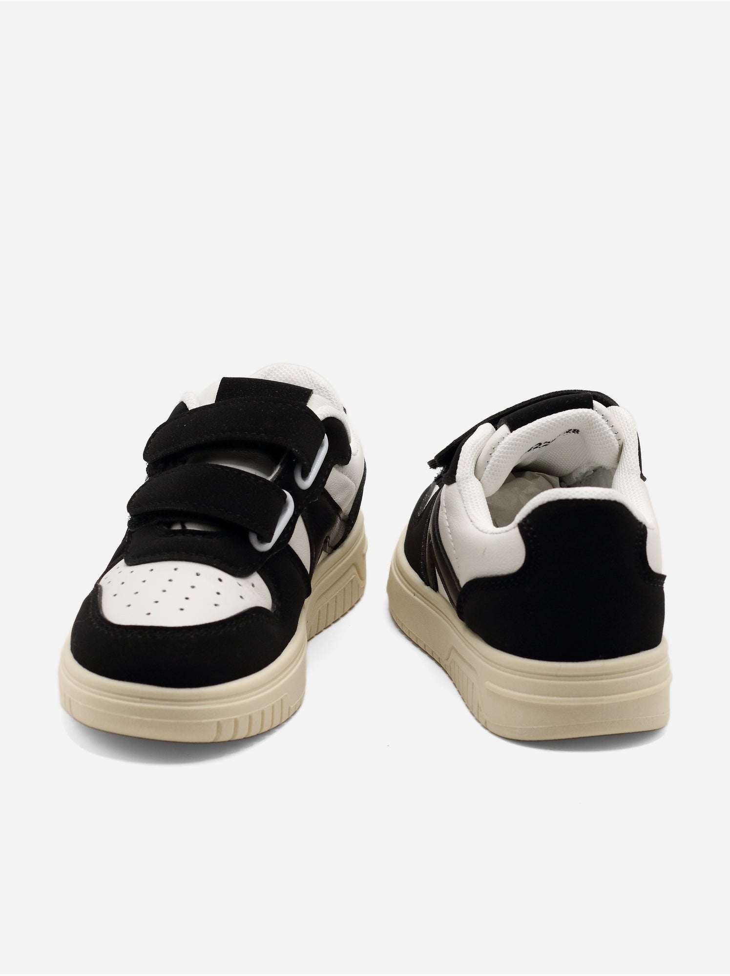 Baskets à scratchs - Noir