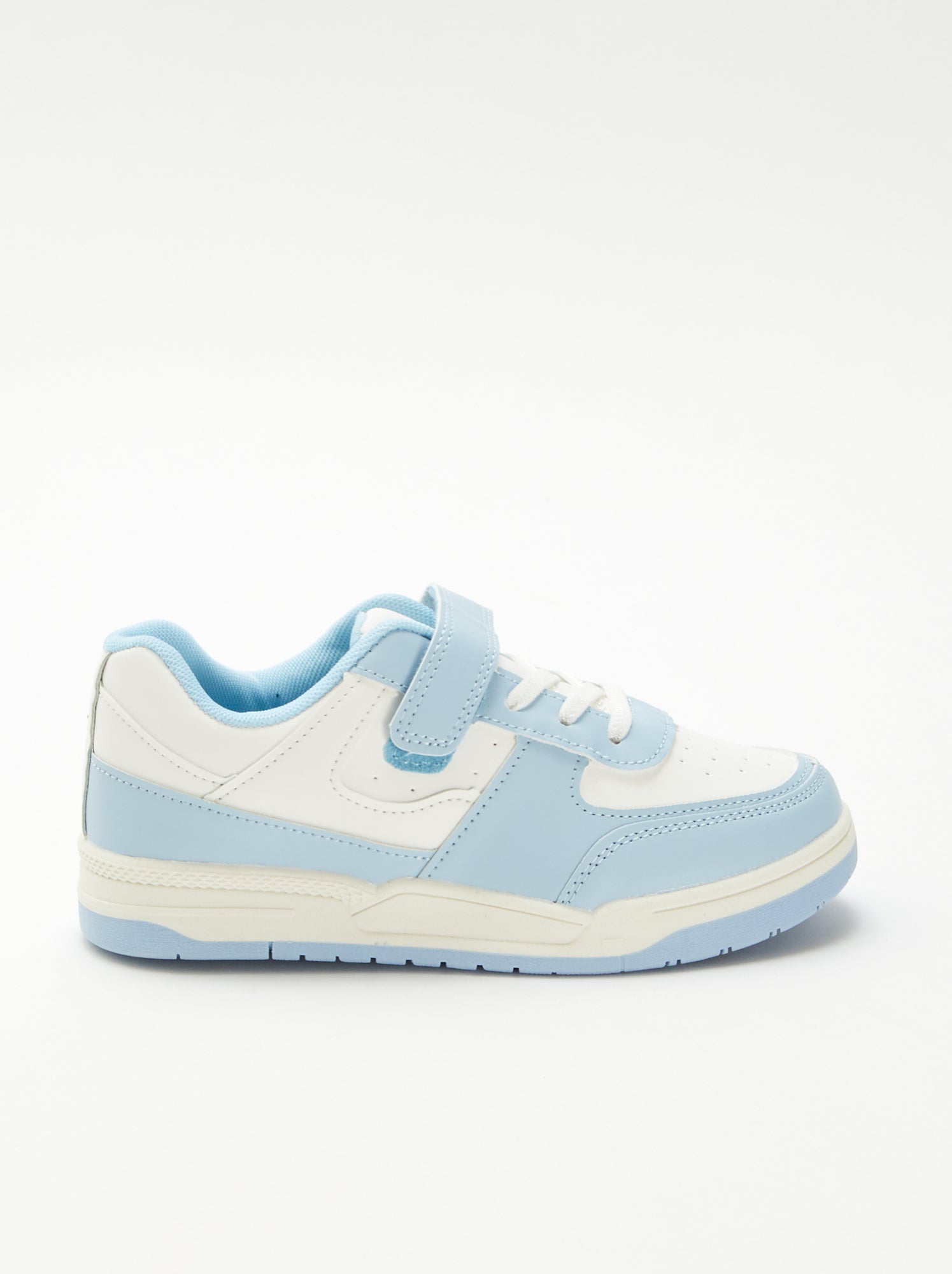Baskets basses bicolores - Bleu