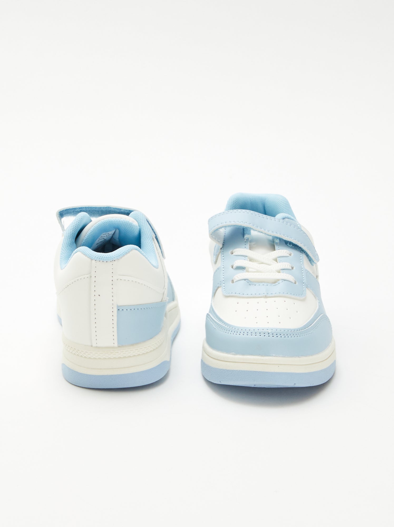 Baskets basses bicolores - Bleu