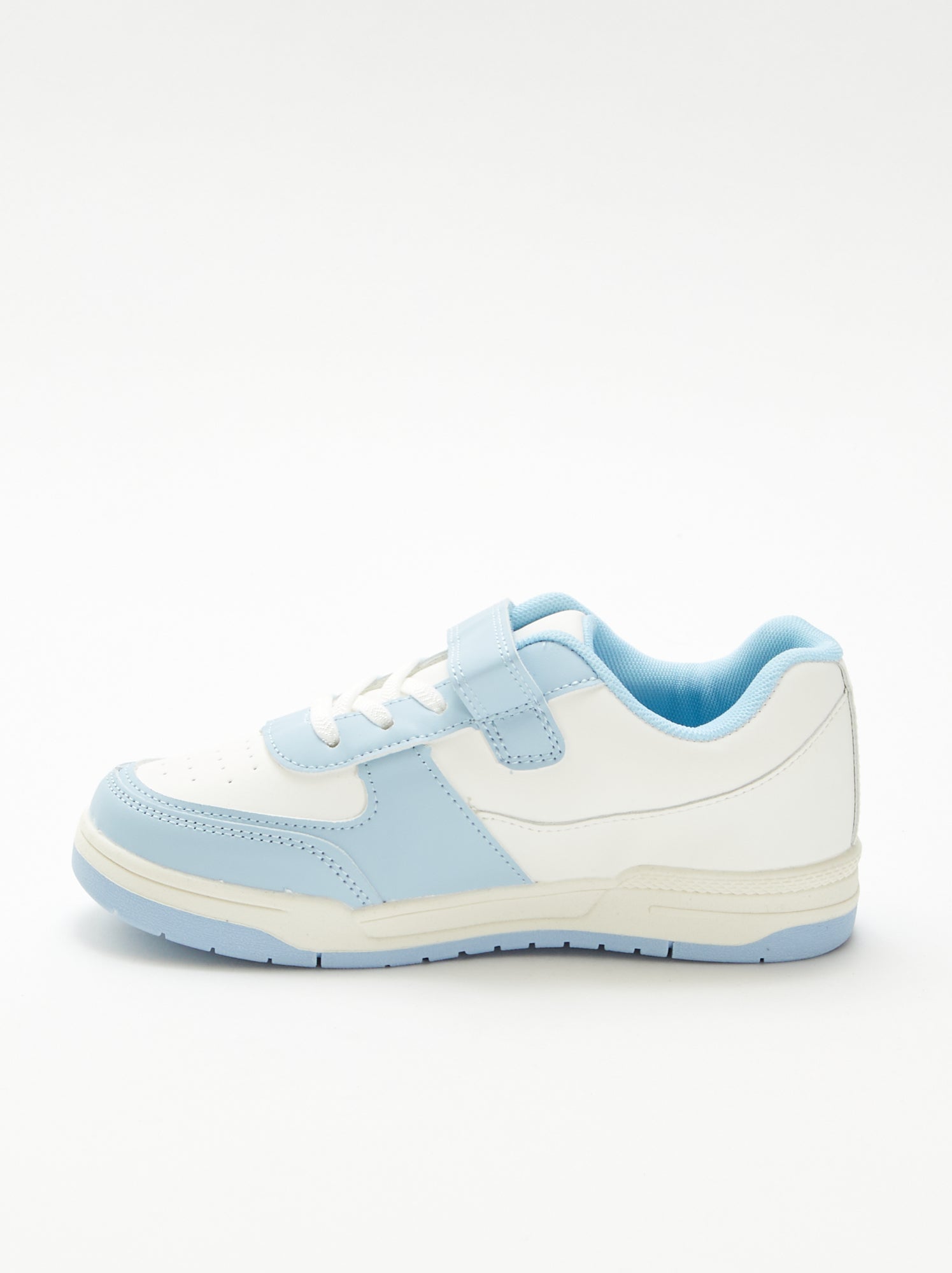 Baskets basses bicolores - Bleu