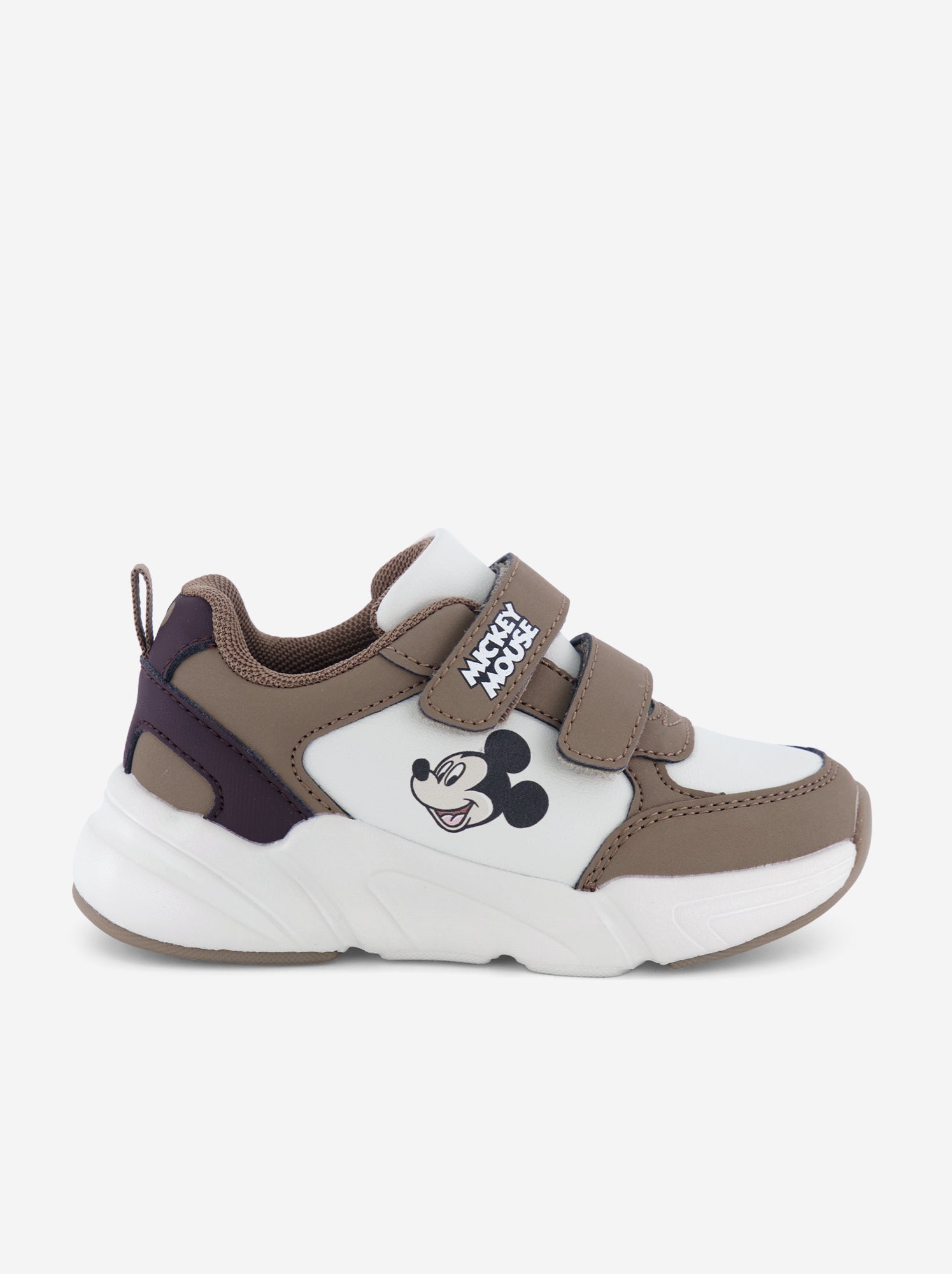 Baskets basses 'Disney' 'Mickey' - Marron
