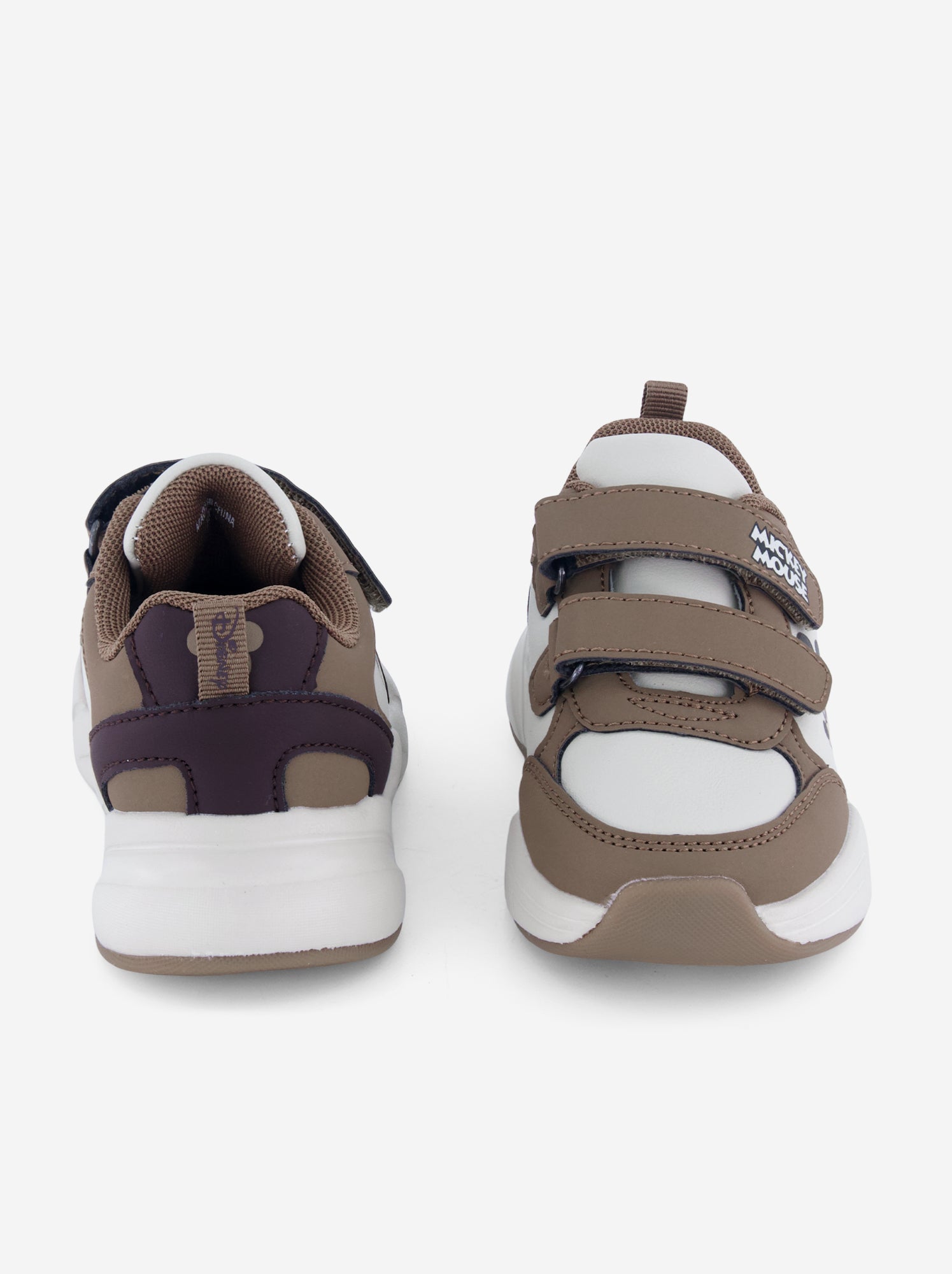 Baskets basses 'Disney' 'Mickey' - Marron