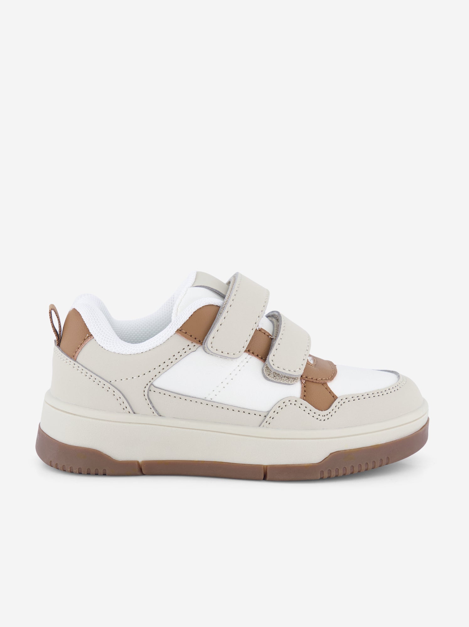 Baskets basses en simili - Beige