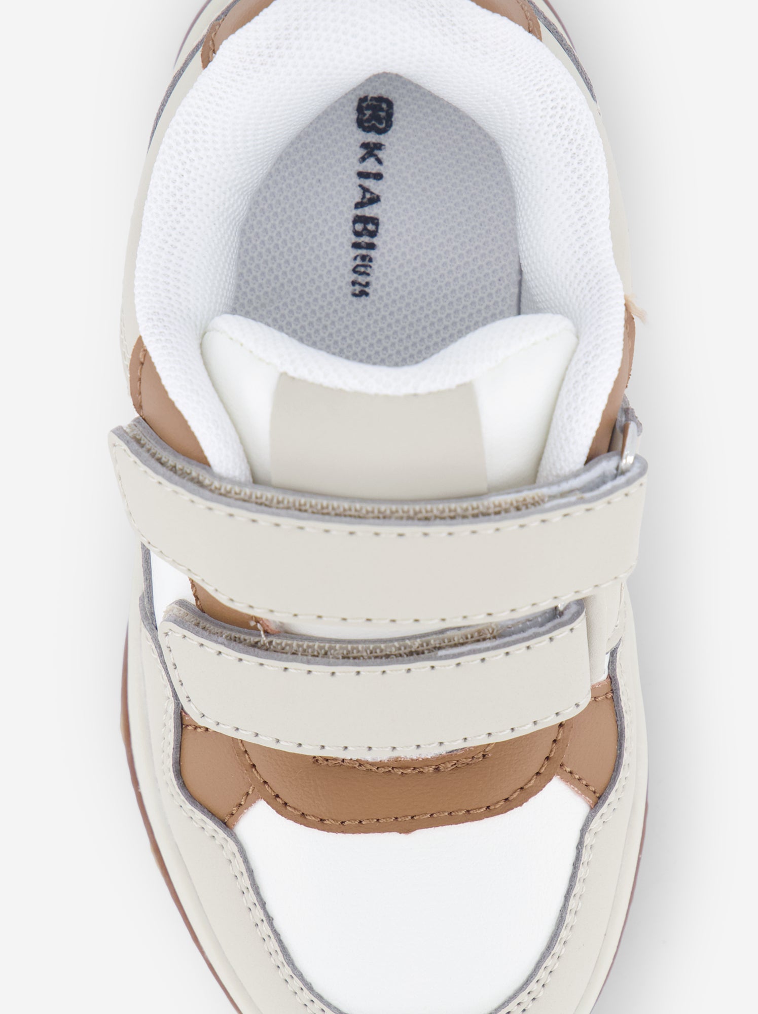Baskets basses en simili - Beige