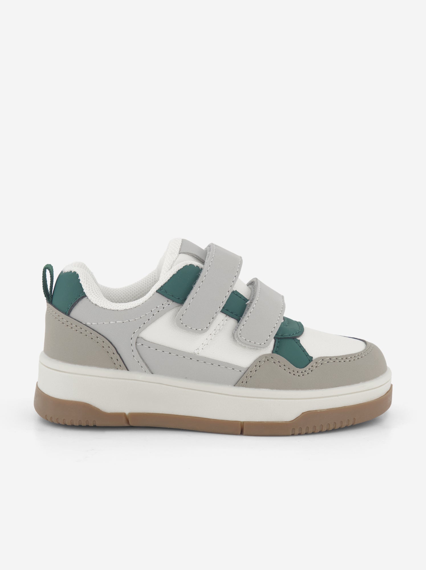 Baskets basses en simili - Gris