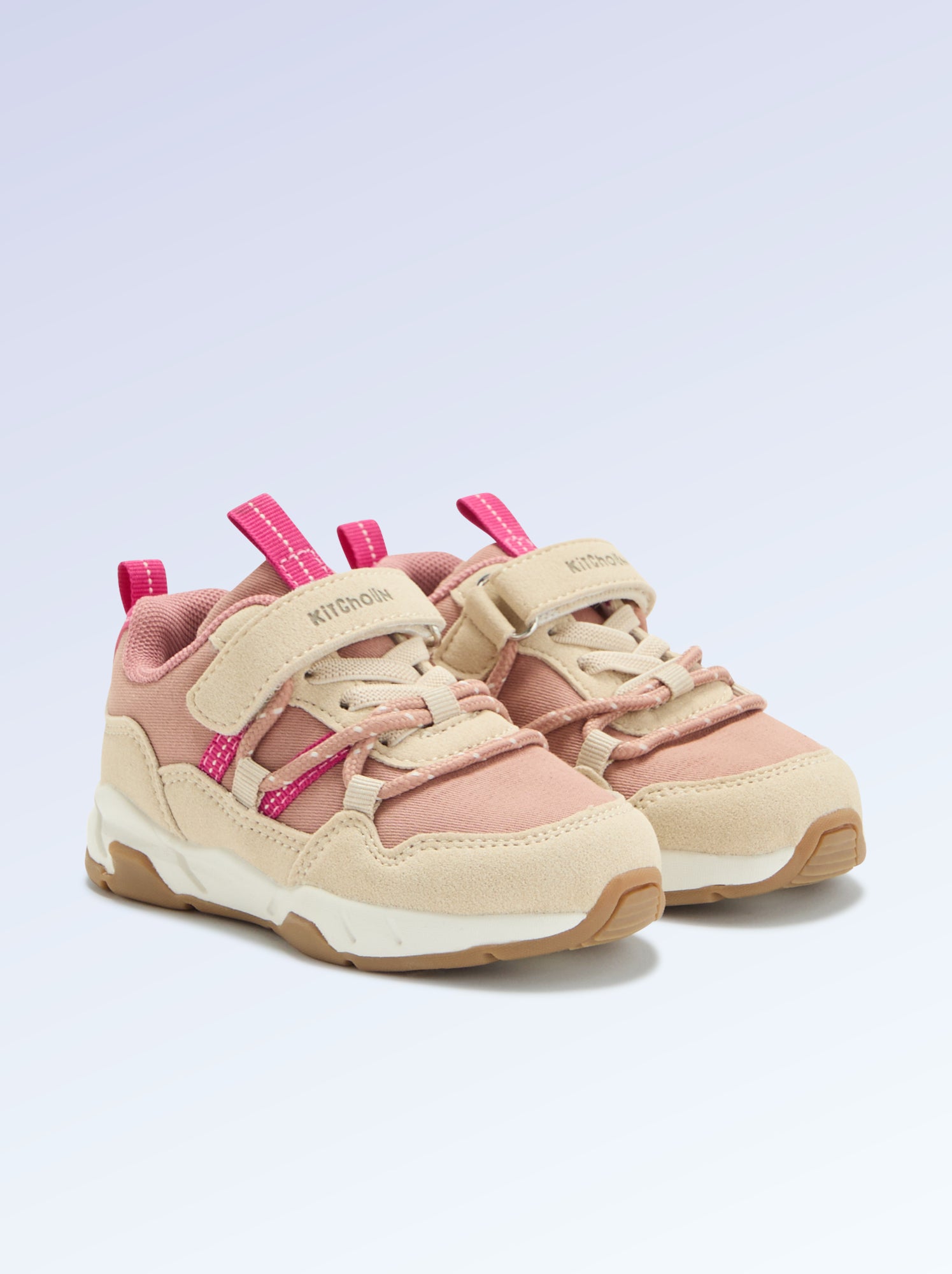 Baskets basses 'Kitchoun' - Rose