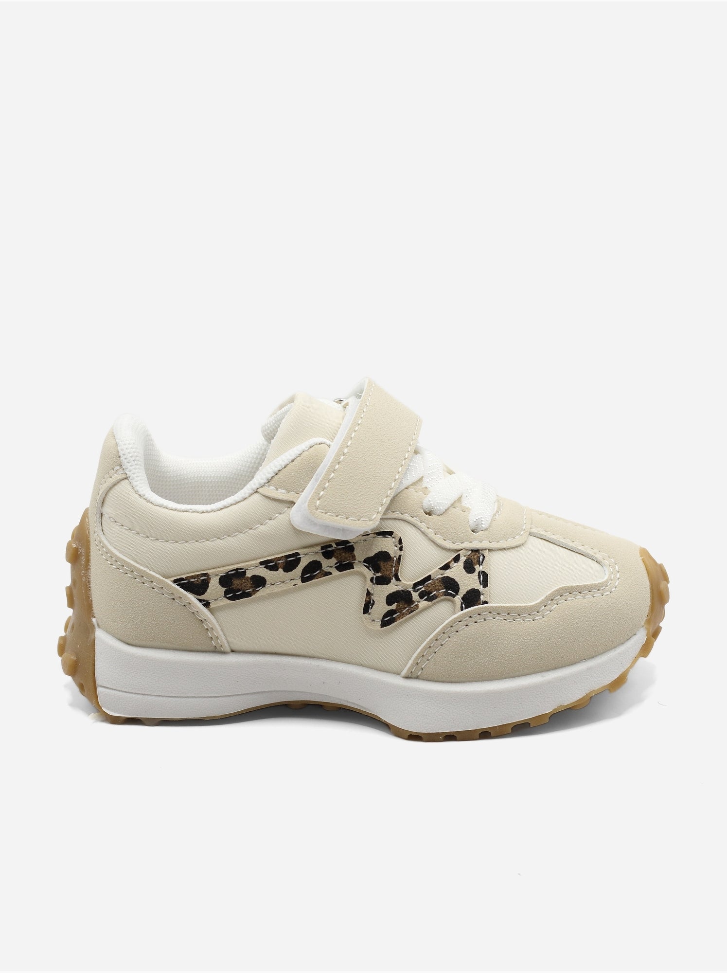 Baskets Bébé à scratch - Beige