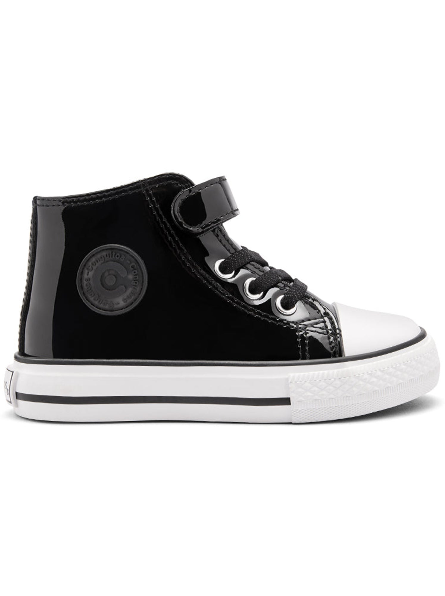 Baskets conguitos high altas 3 - Noir Noir