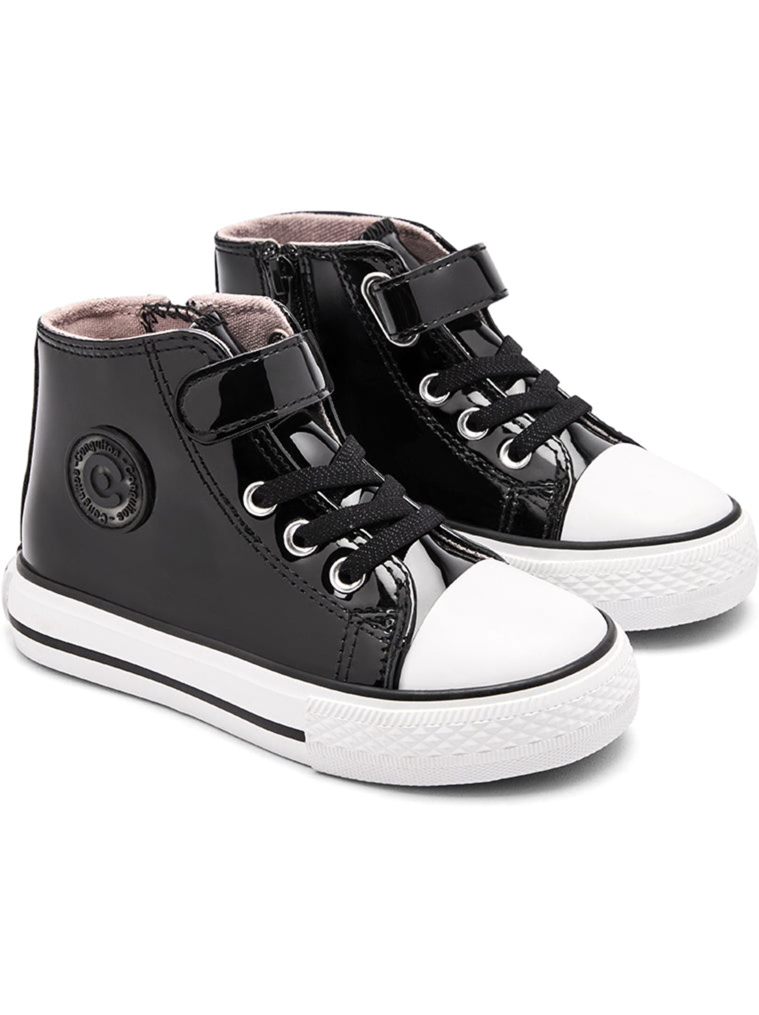 Baskets conguitos high altas 3 - Noir Noir