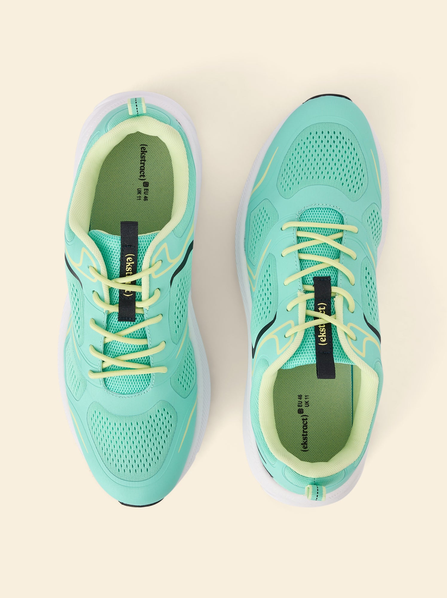 Baskets de running - (ekstract) - Vert