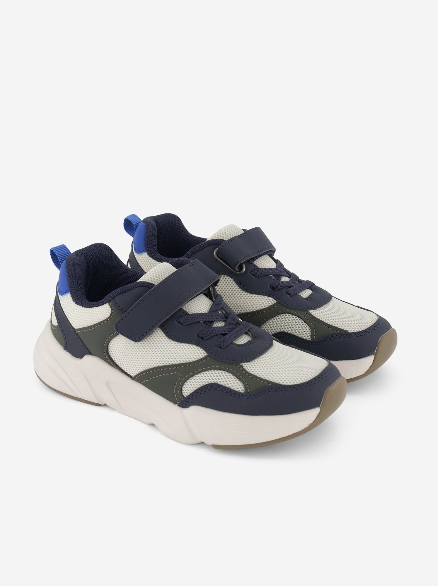 Baskets de running en textile - Bleu