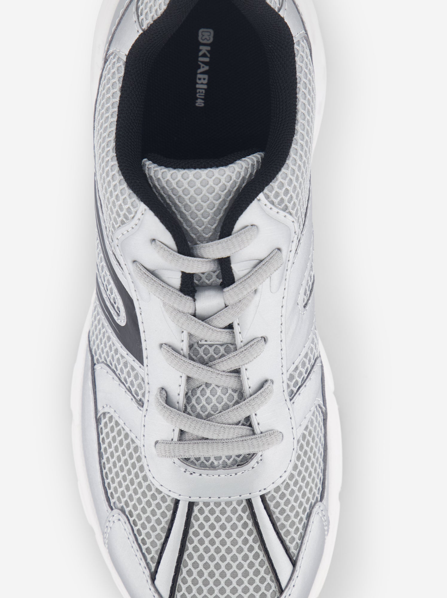 Baskets de running en textile - Gris