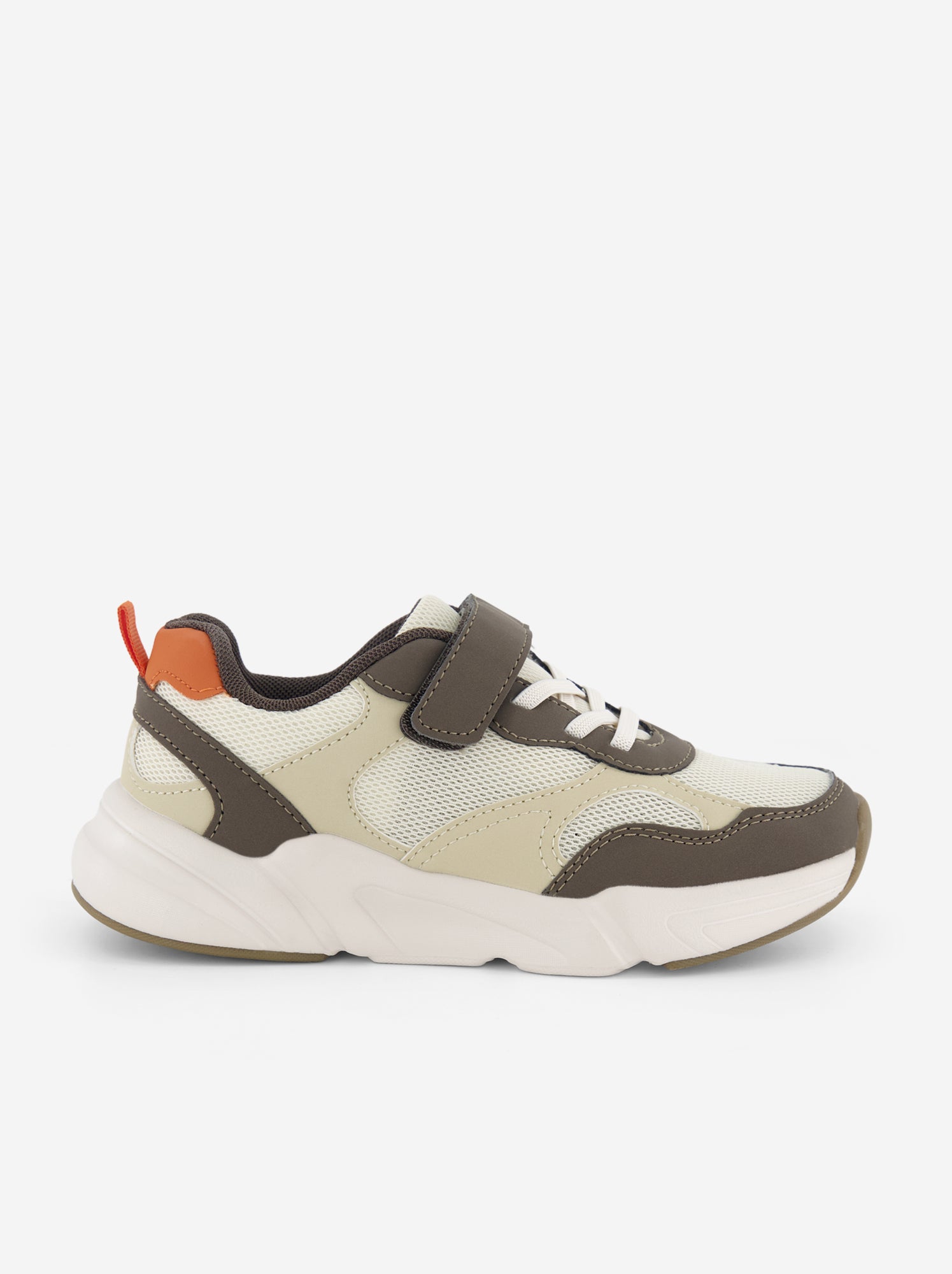 Baskets de running en textile - Marron