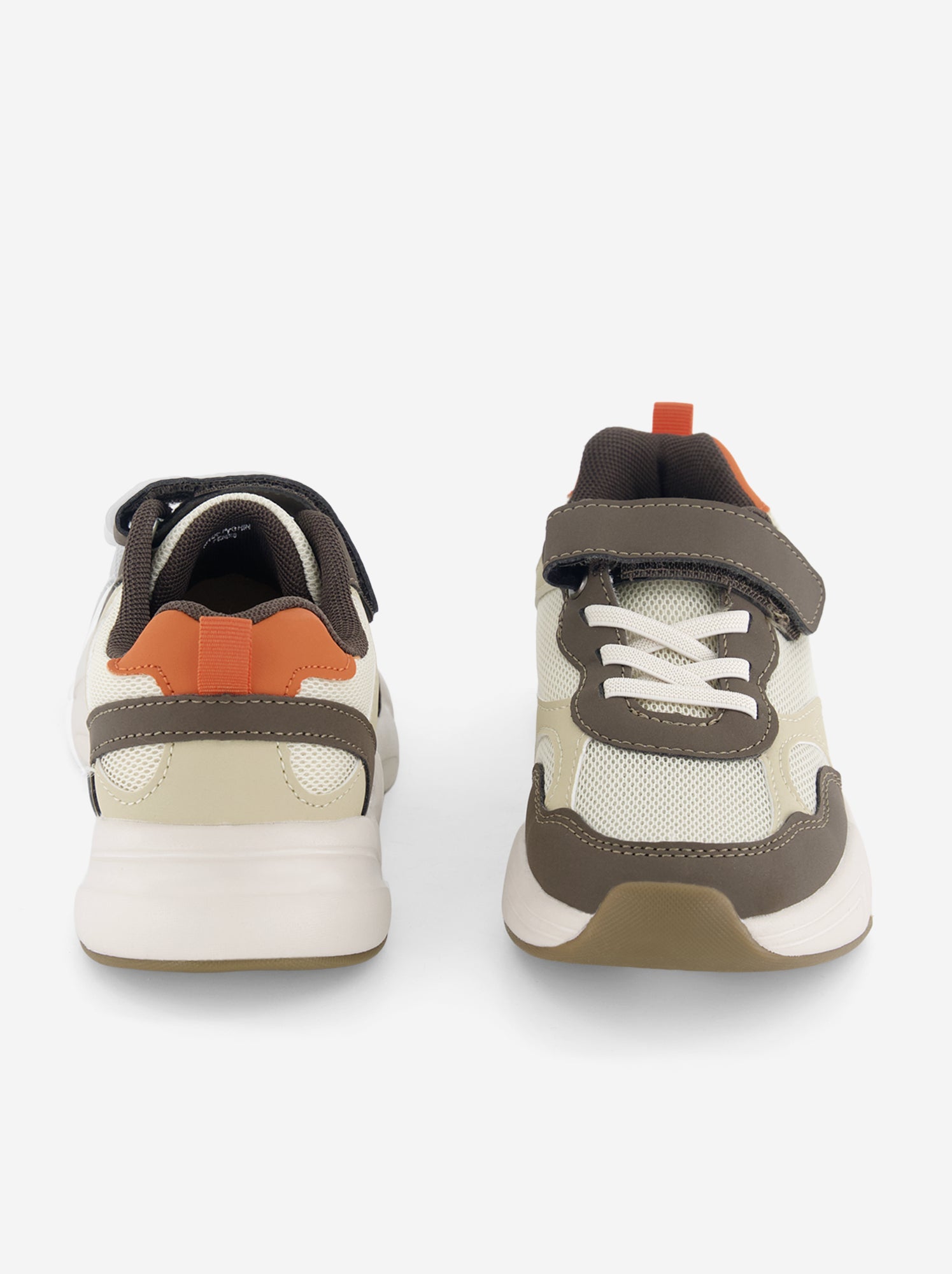 Baskets de running en textile - Marron