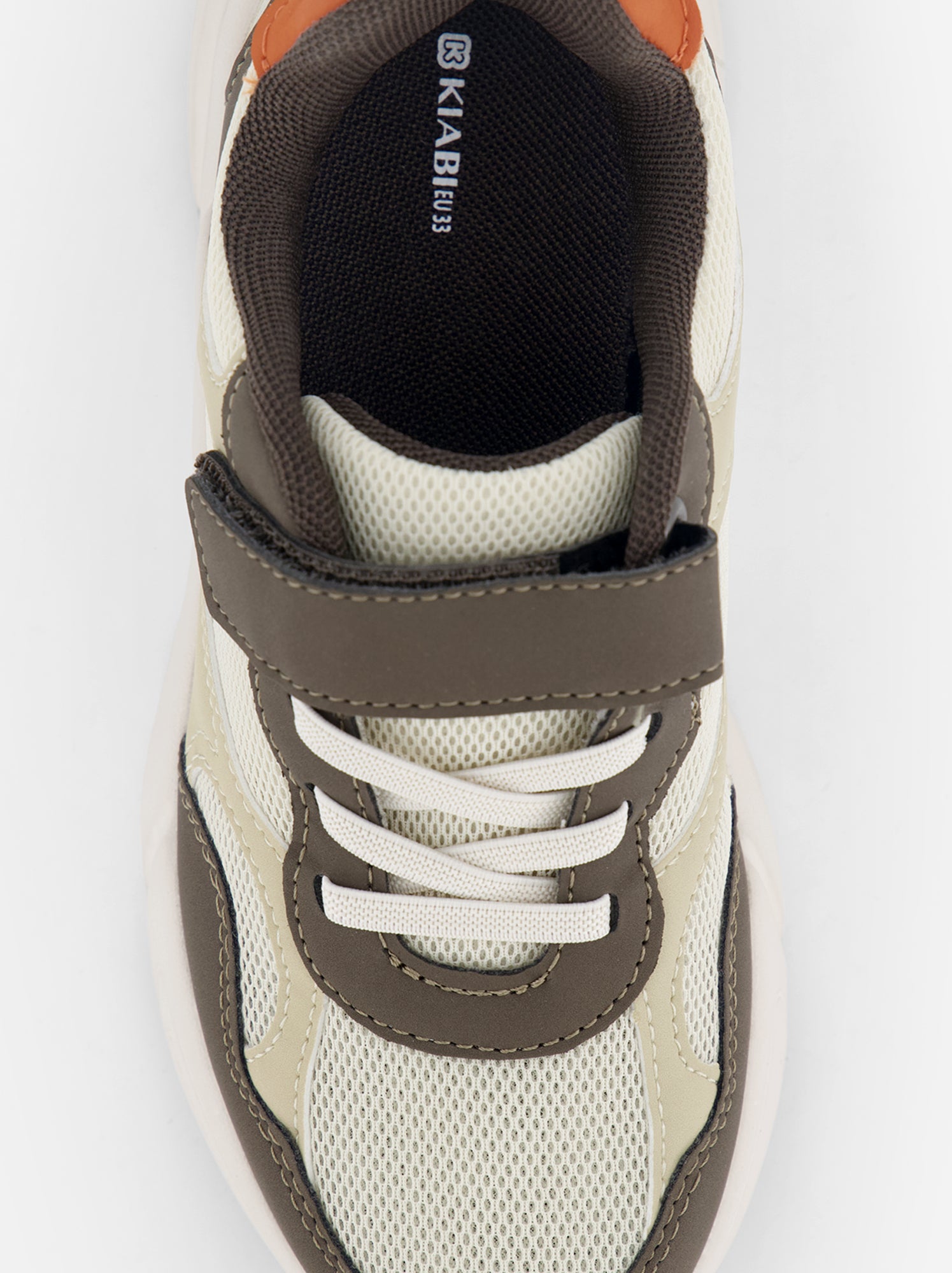 Baskets de running en textile - Marron
