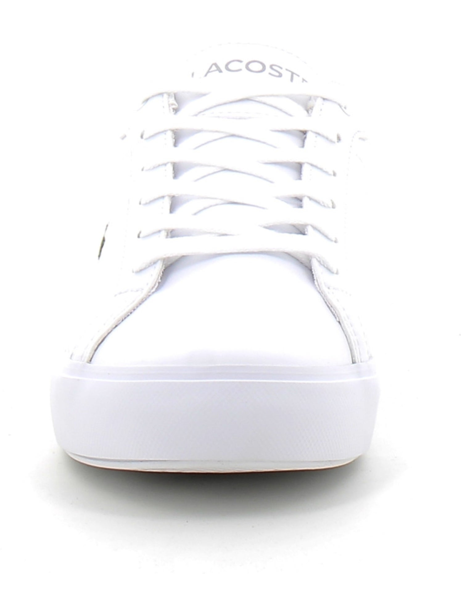 Baskets en cuir lacoste - Blanc