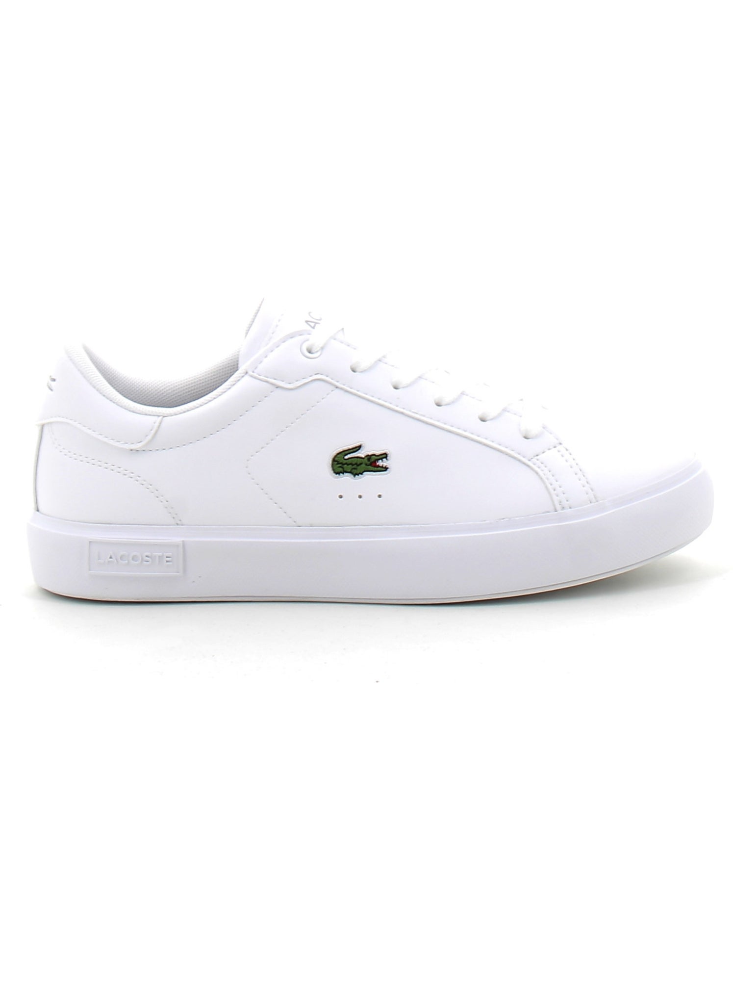 Baskets en cuir lacoste - Blanc