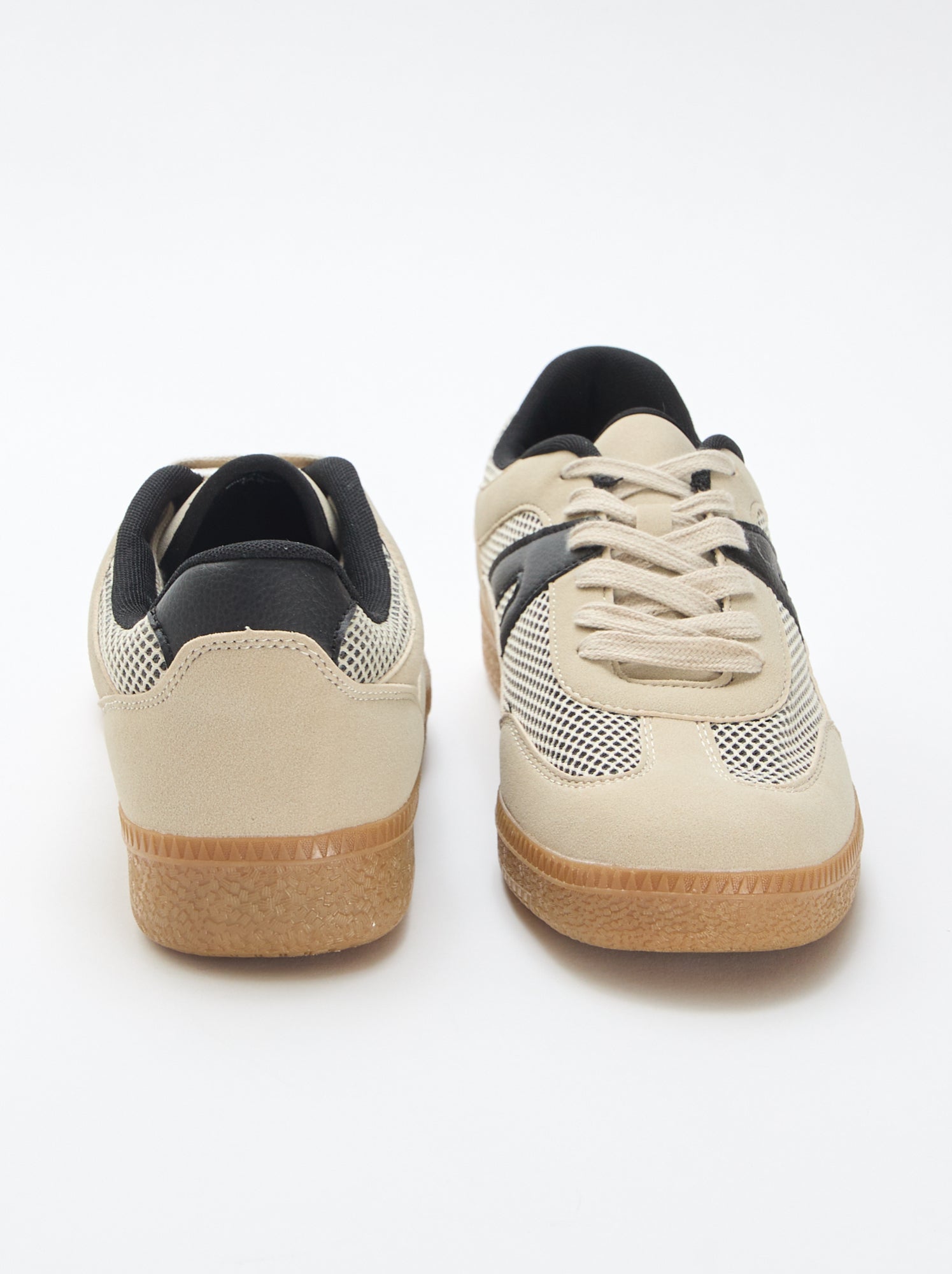Baskets en mesh - Beige