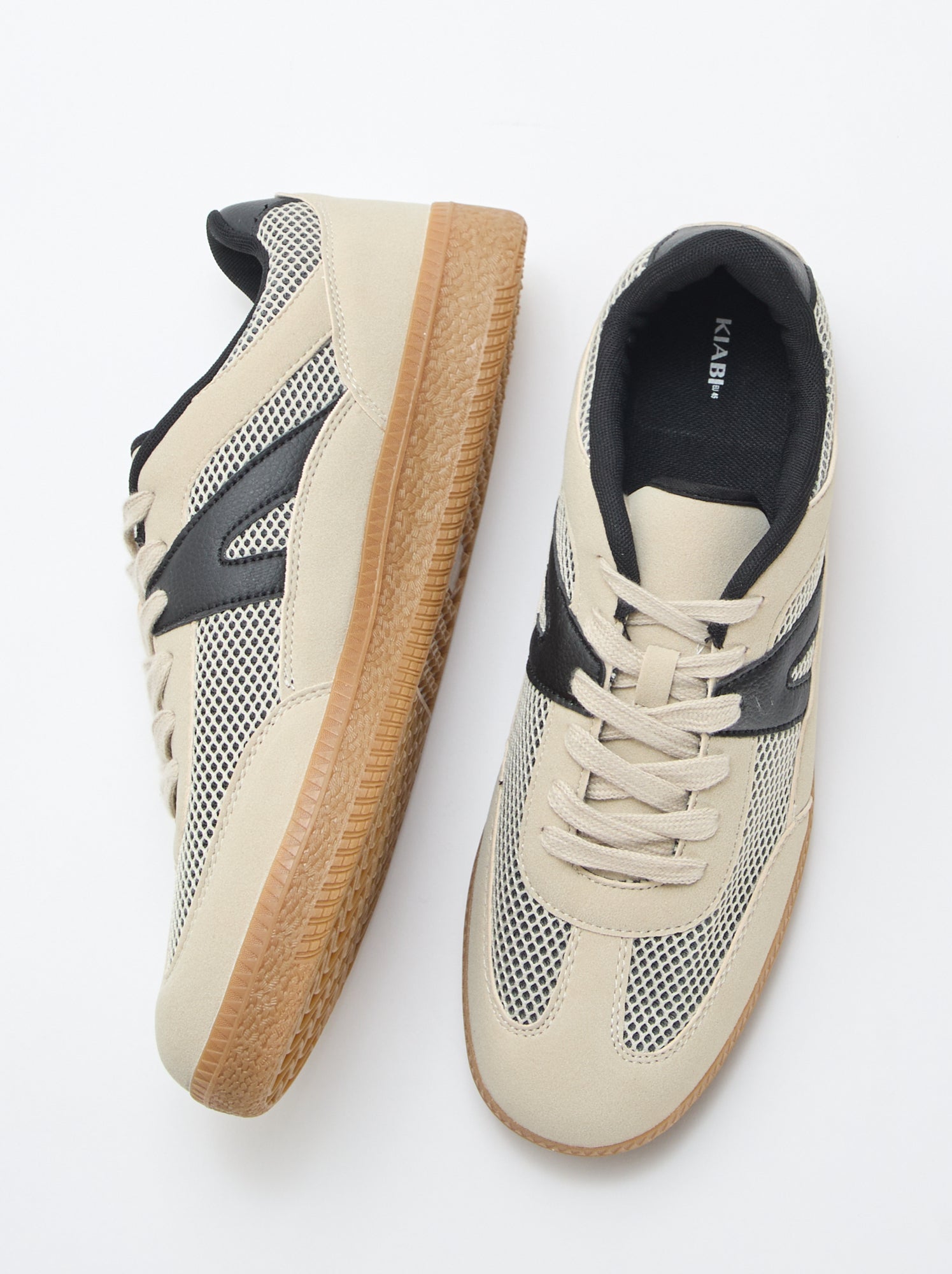 Baskets en mesh - Beige