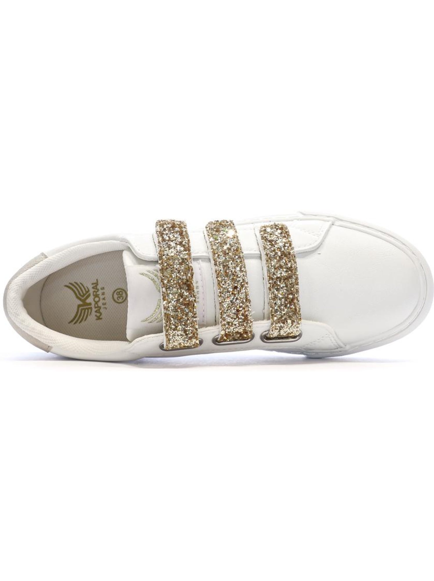 Baskets femme kaporal - Blanc