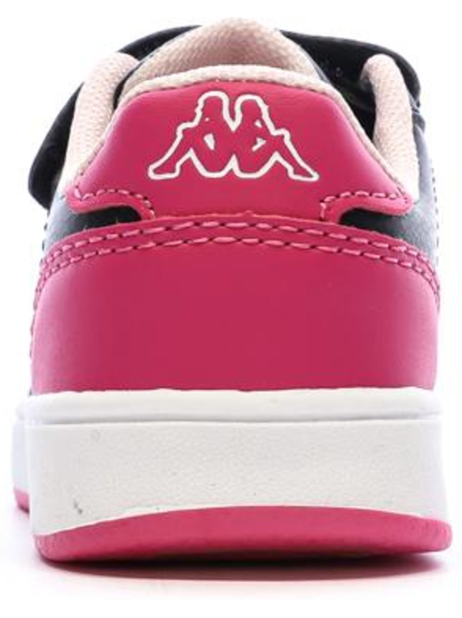 Baskets garçon kappa - Noir Rose Blanc