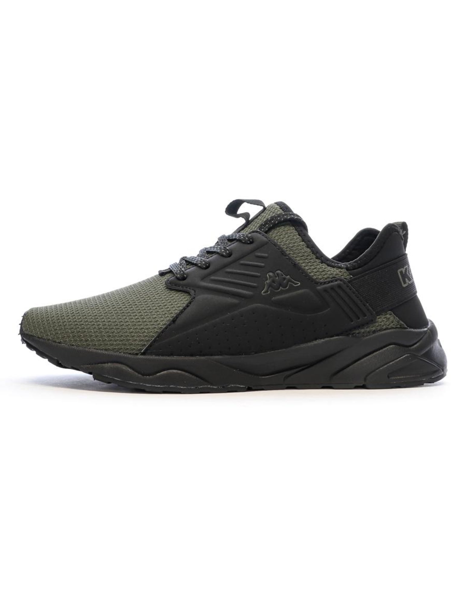 Baskets garçon kappa - Vert kaki clair