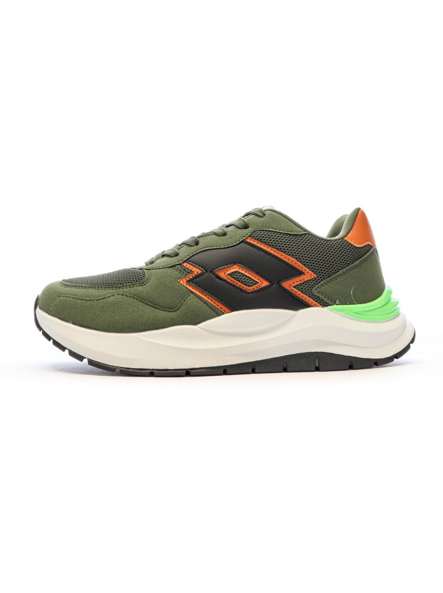 Baskets homme lotto - Vert kaki clair