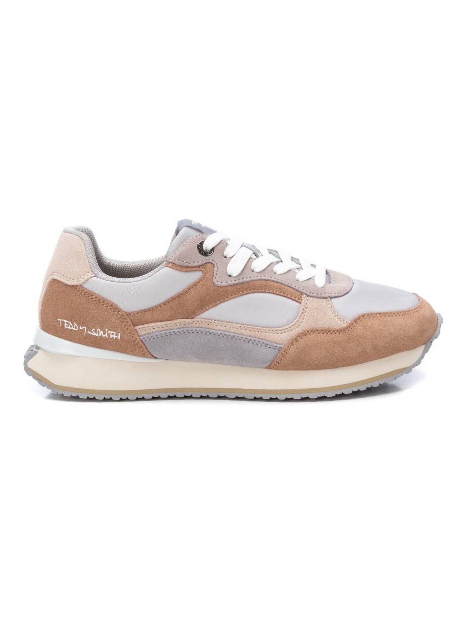 Baskets lacets - Beige sable