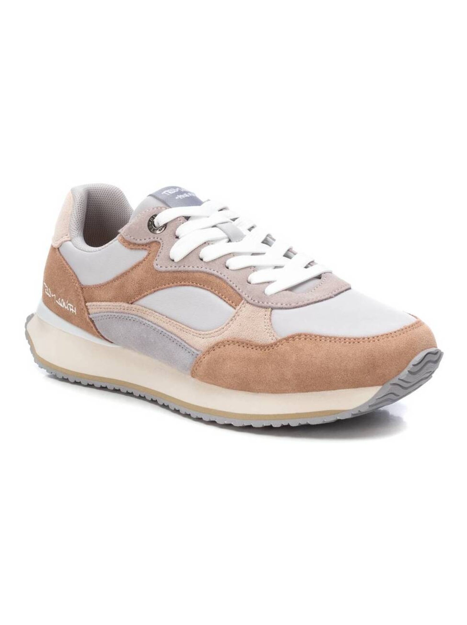 Baskets lacets - Beige sable