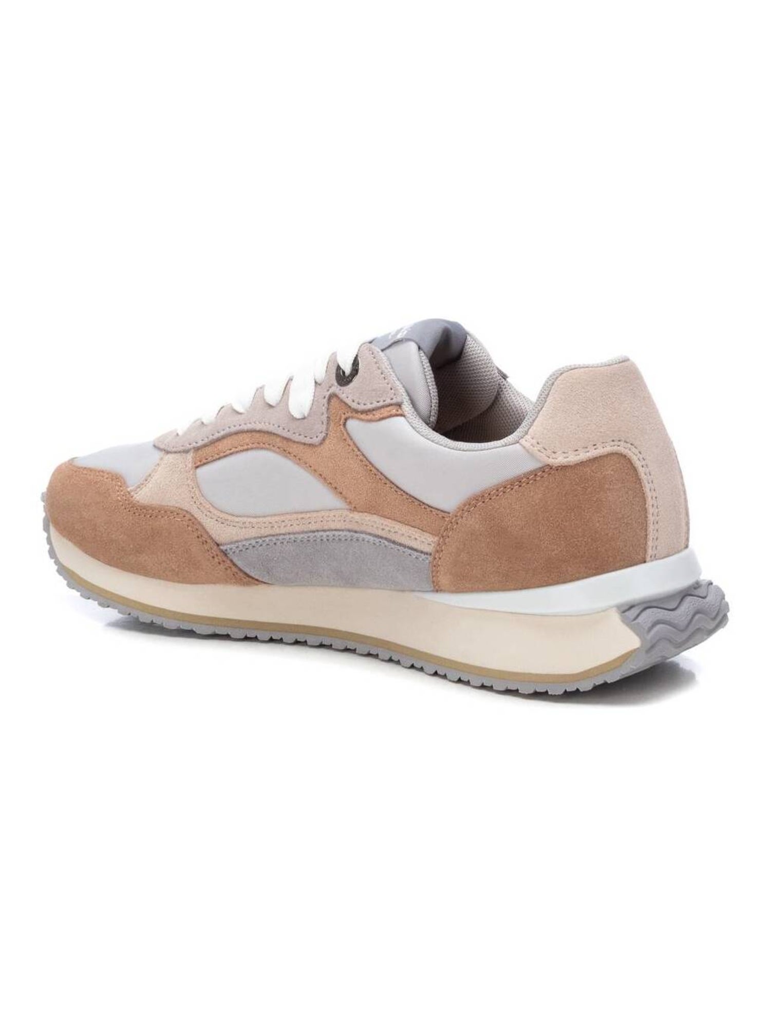 Baskets lacets - Beige sable