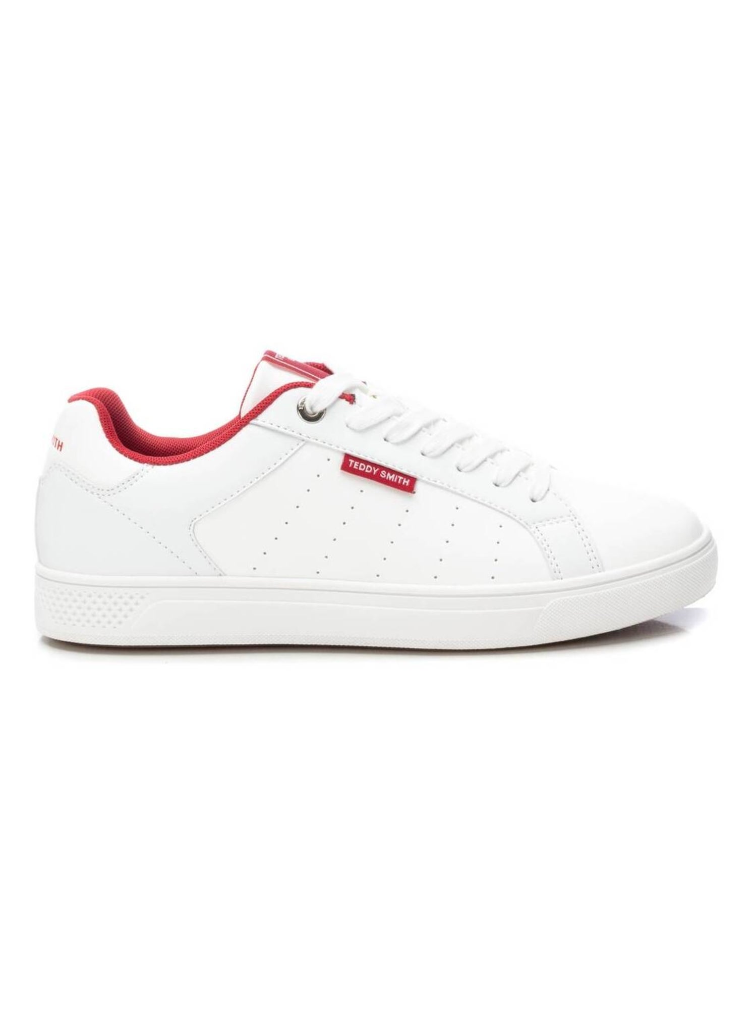Baskets à lacets pour homme - Rouge