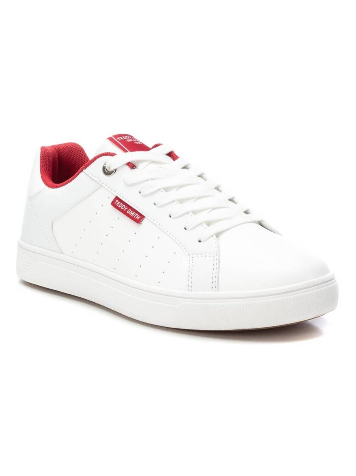 Baskets à lacets pour homme - Rouge