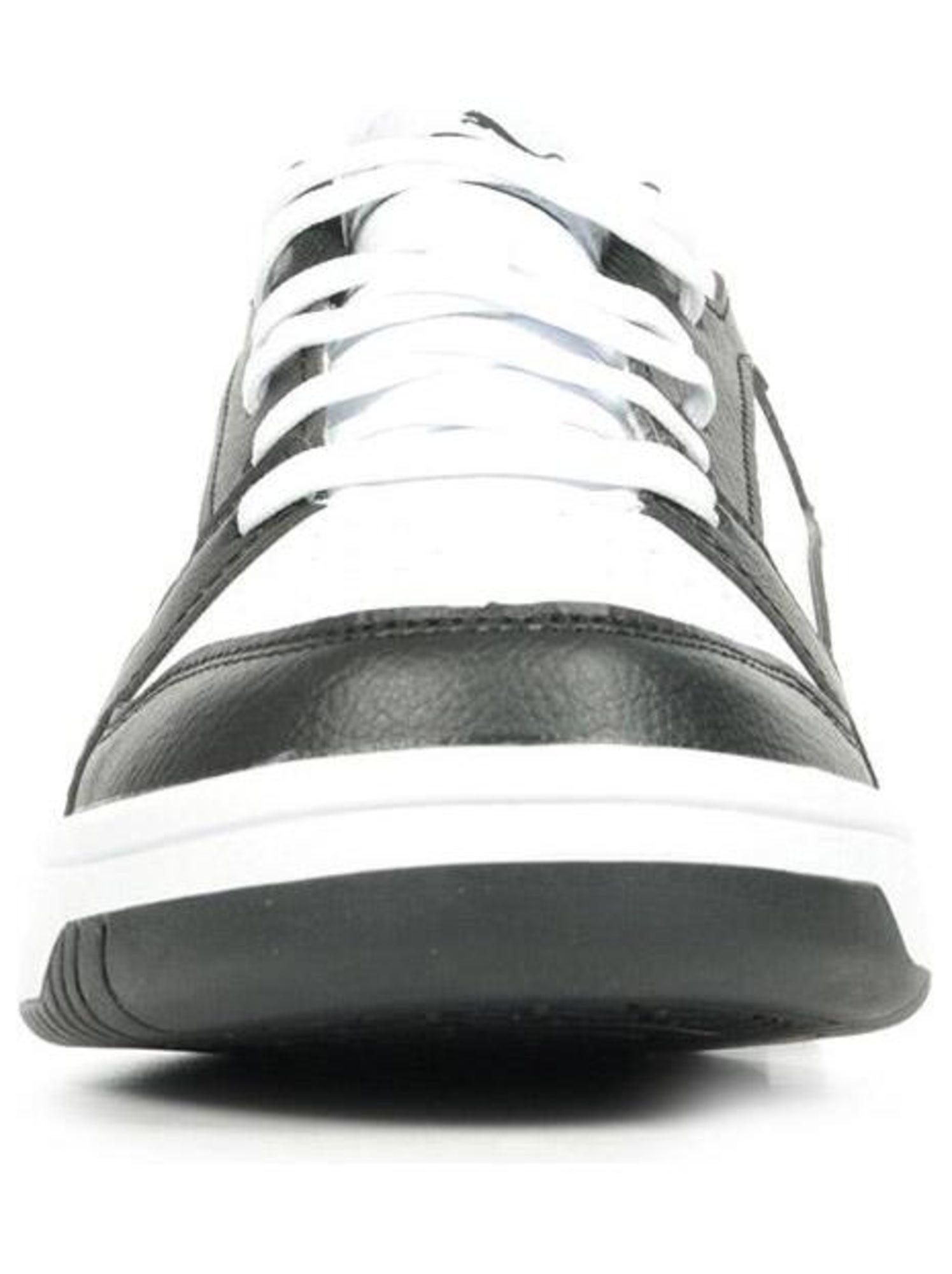 Baskets PUMA Jr Rebound V6 Lo - Blanc Noir